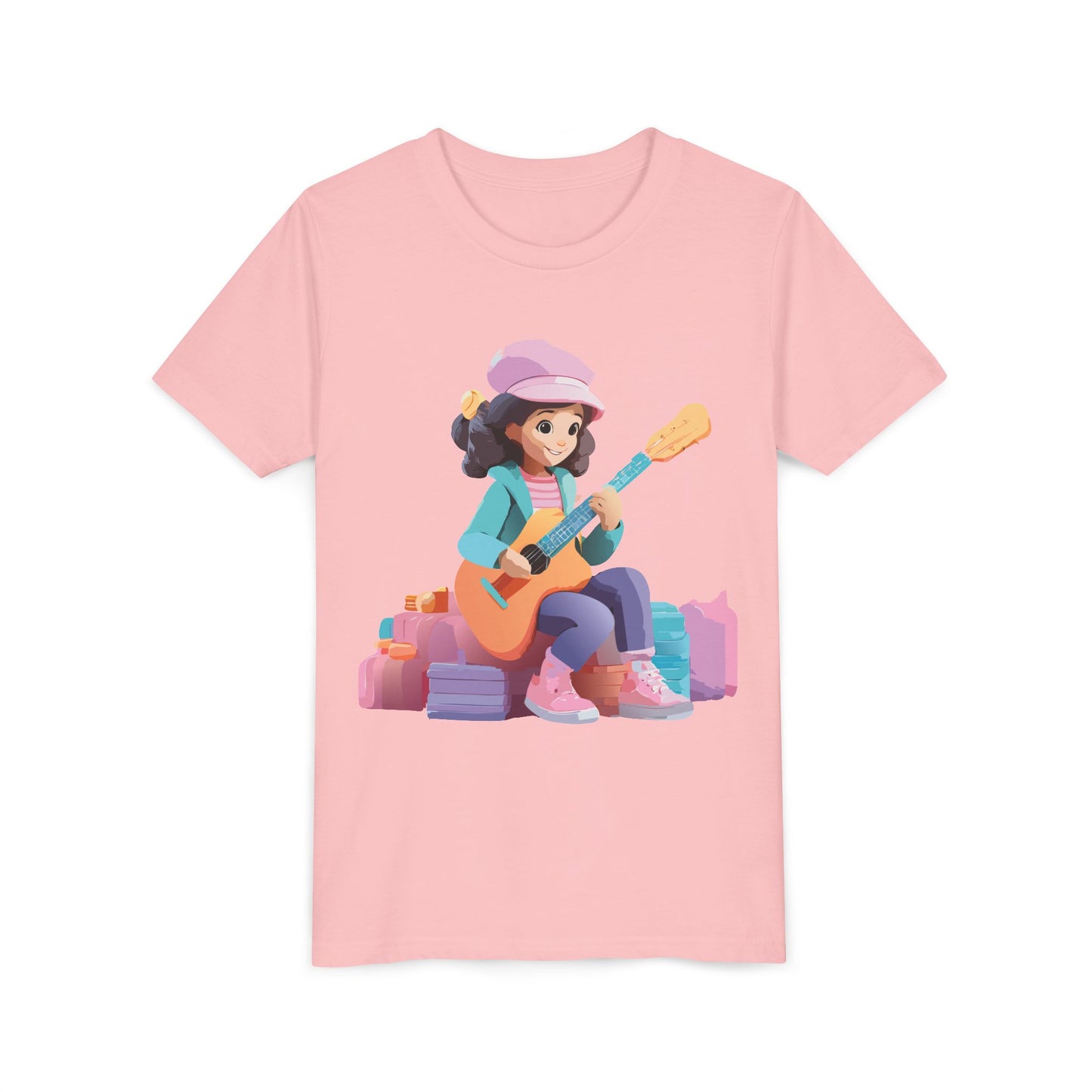 Camiseta gráfica de músico juvenil: perfecta para pequeños artistas y amantes de la música (de 9 a 14 años)