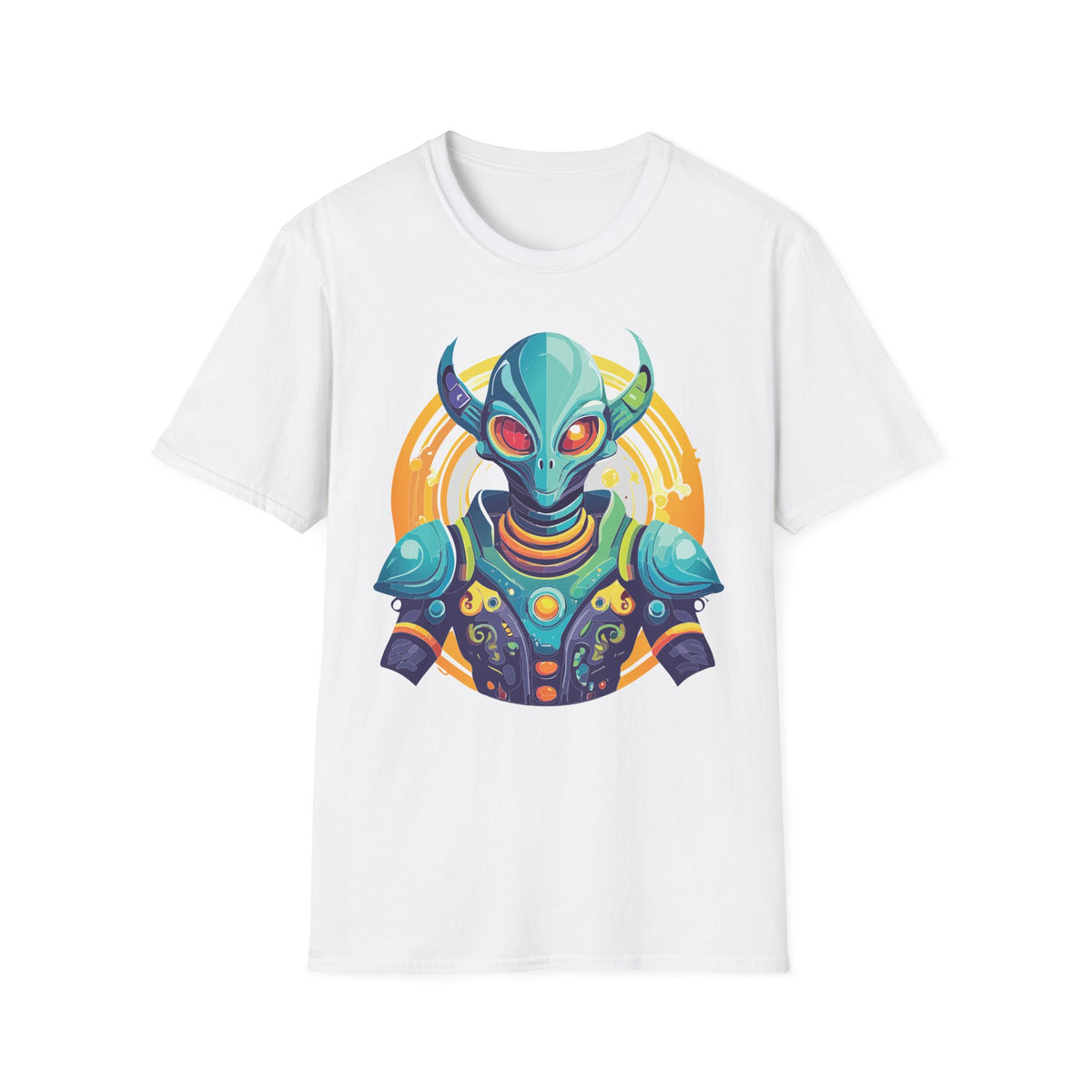 Alien Cosmos Graphic Tee Gildan Unisex 100 Cotton Tee Shirt a4