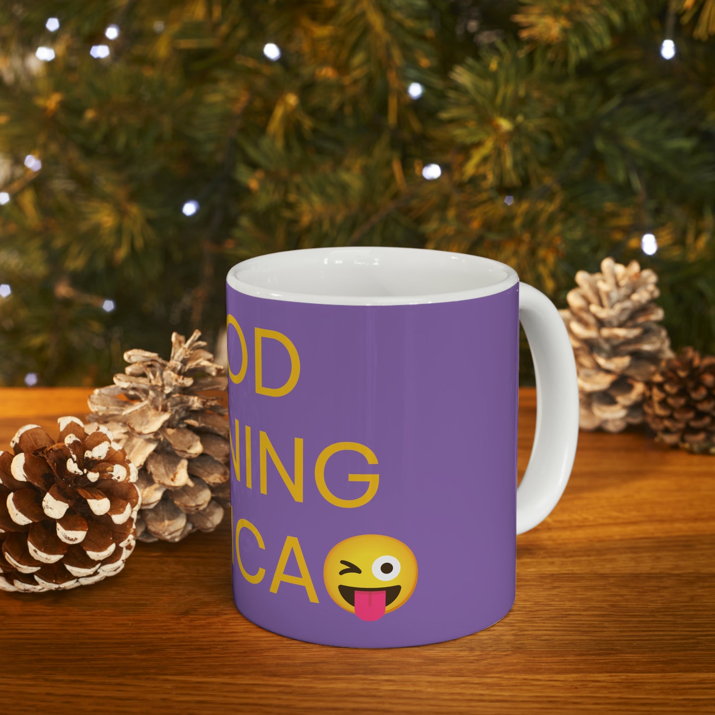 Coffee & Tea Mug with Good Morning America Signature