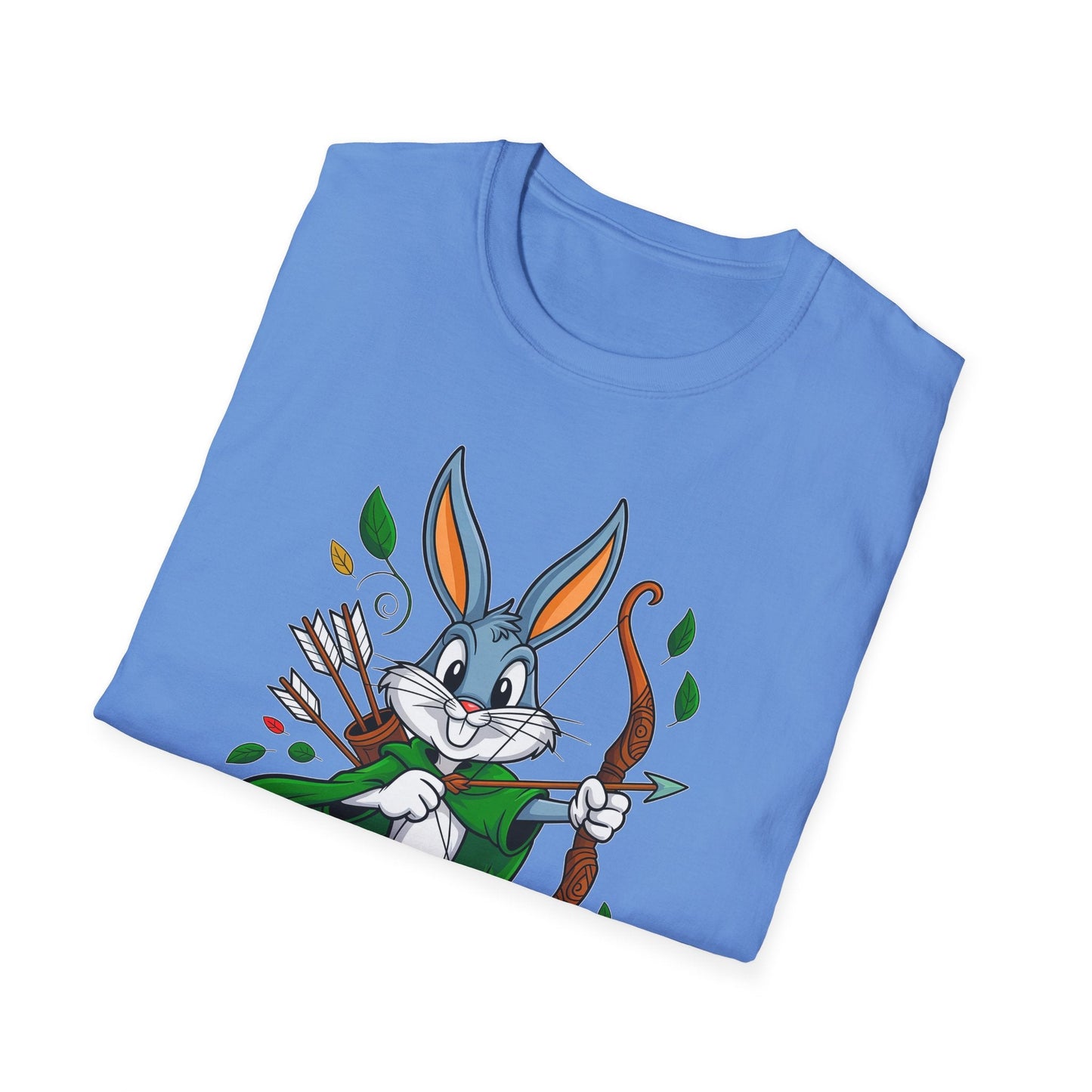 Bugs Bunny T Shirt Unisex Gildan Softstyle 100 Percent Ring Spun Cotton Cartoon Shirt Graphic