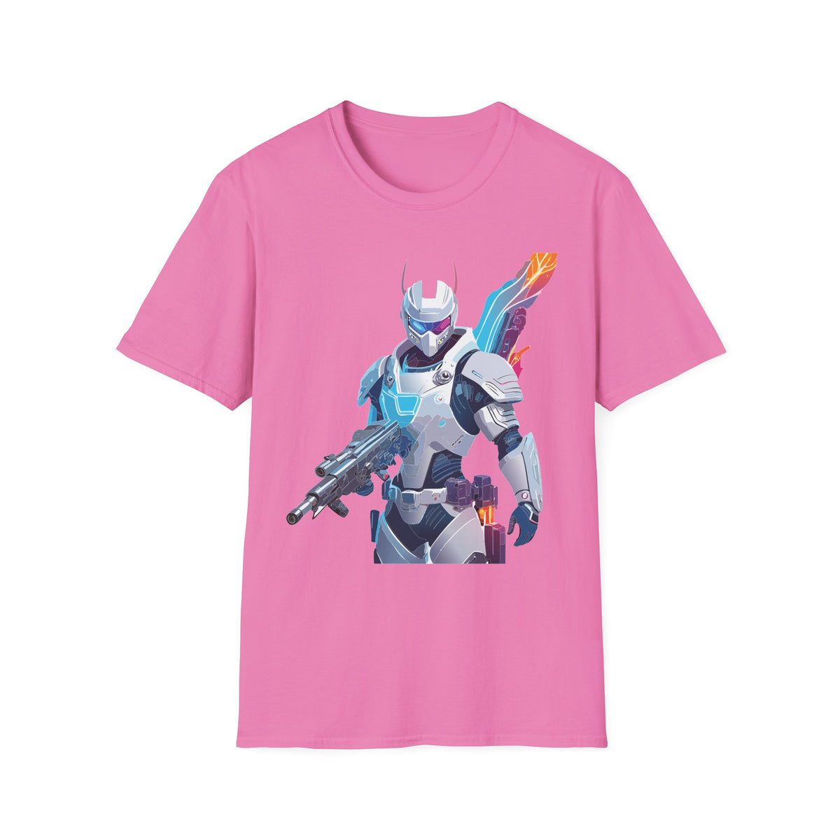 Cartoon Warrior Graphic Tee Gildan Unisex 100 Cotton Tee Shirt c43