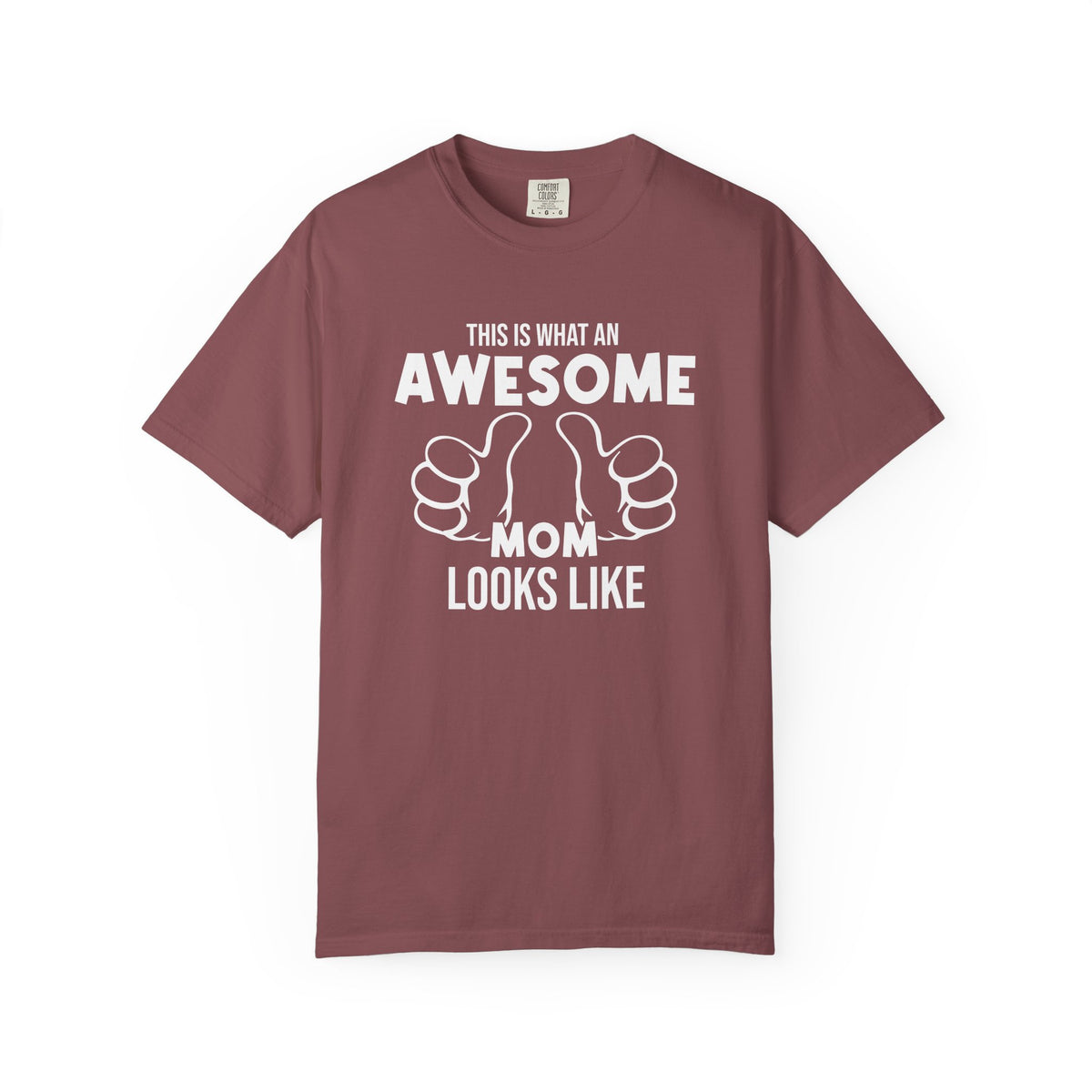 Mom T-shirt Mother's Day Mama Tee Unisex Comfort Colors Garment-Dyed Cotton h25