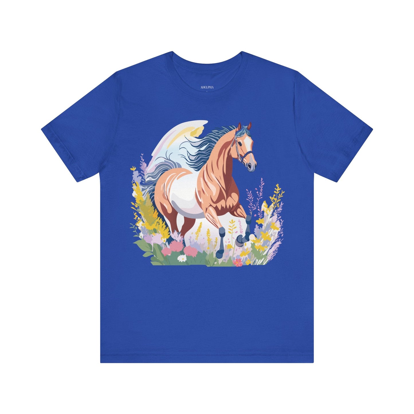 Horse Graphic Unisex 100 Cotton Vintage Animal Art T-Shirt 4