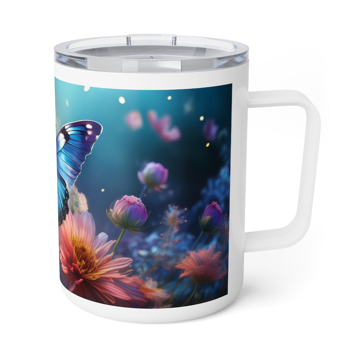 29 Art Design Insulated Coffee Mug Clear Lid 10oz Insulated Coffee Mug 10oz