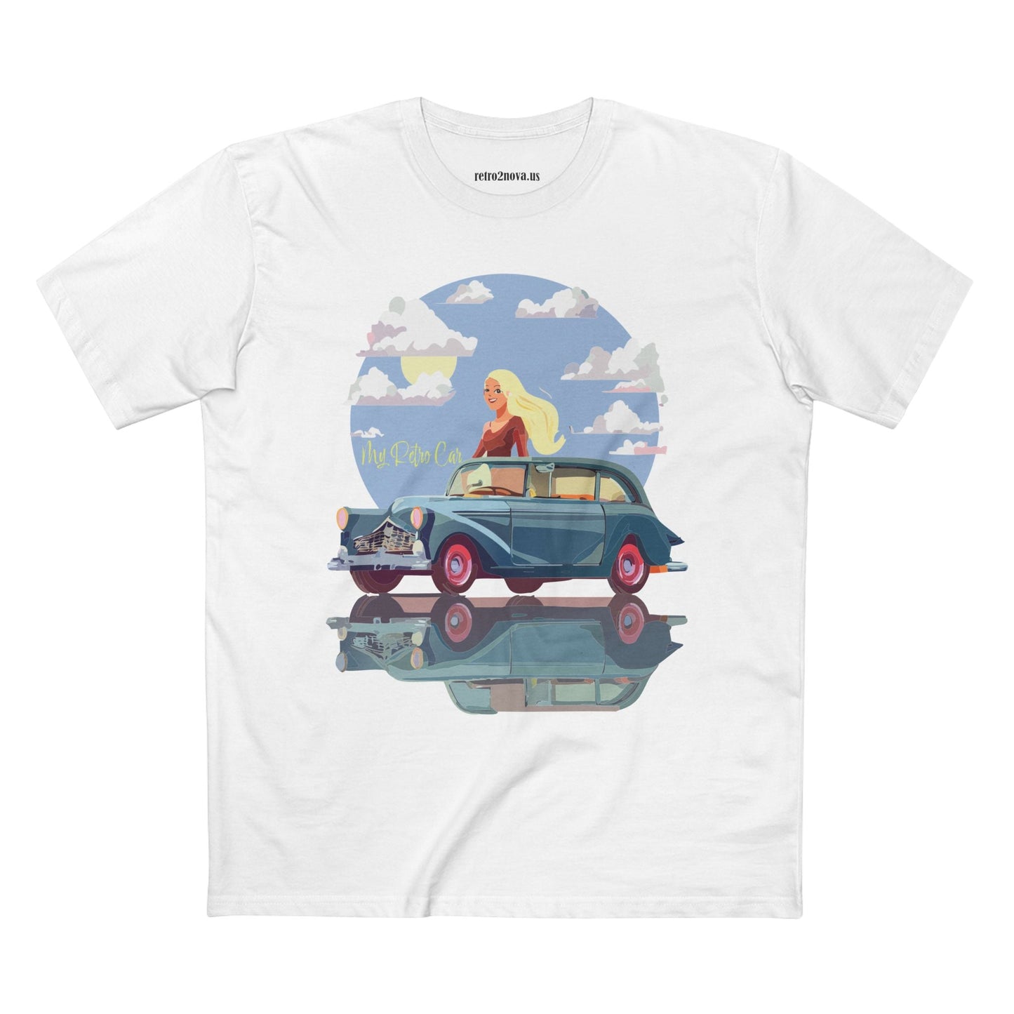 Retro Car Shirts Vintage Car Shirts RC 12 Unisex Premium Cotton Art Design Tee Collection
