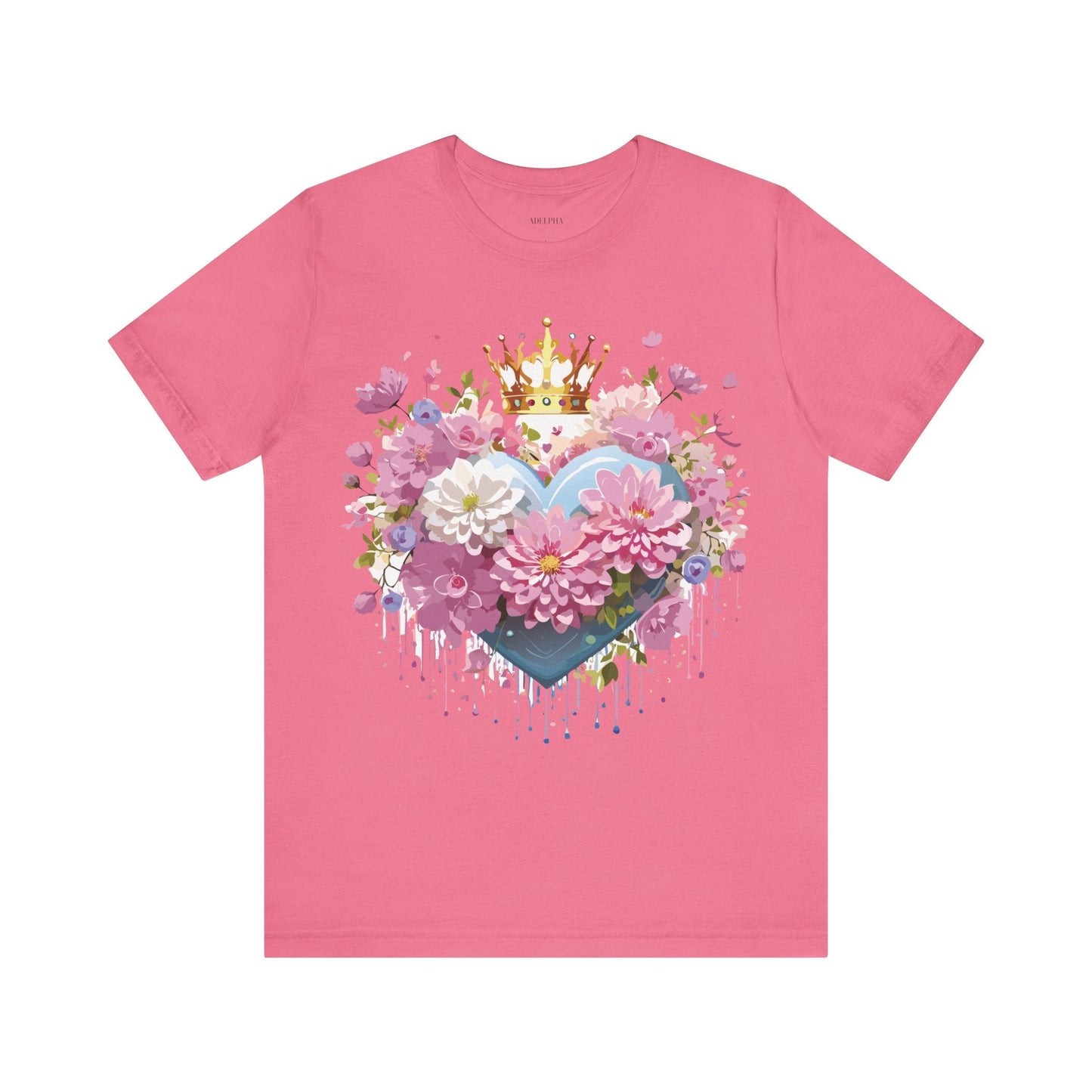 Valentine Shirts Unisex Graphic T Shirt From Adelpha Vintage Inspired Artwork Short Sleeve Tee