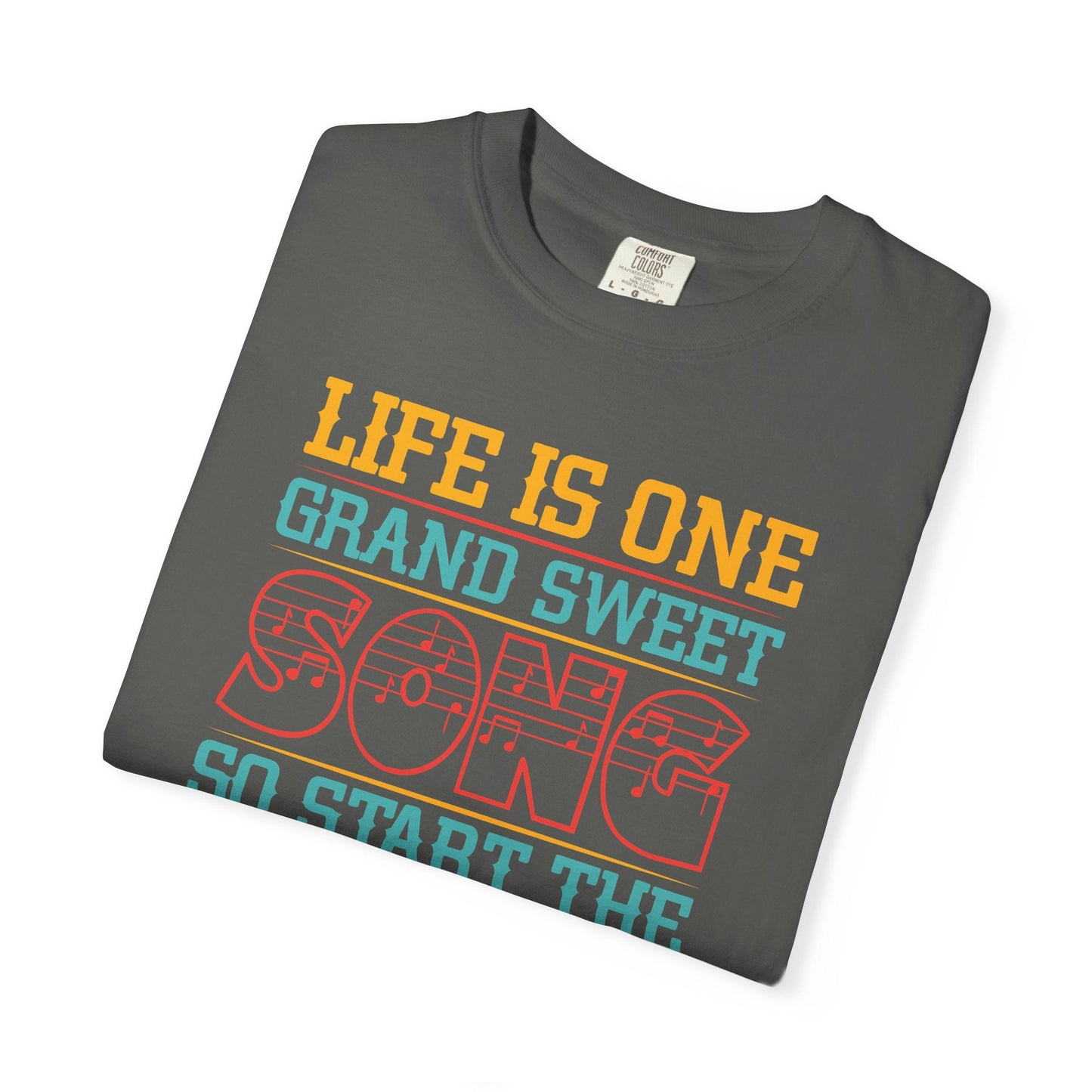 Music Graphic Design Unisex Cotton T-shirt 023