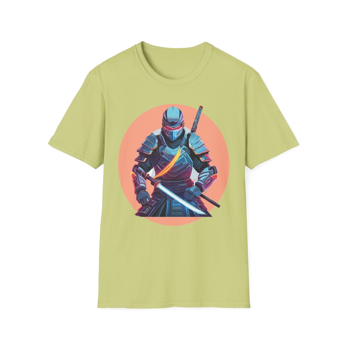 Samurai Shirt Unisex T Shirt 100 Percent Ring Spun Cotton Softstyle Tee Gildan 64000