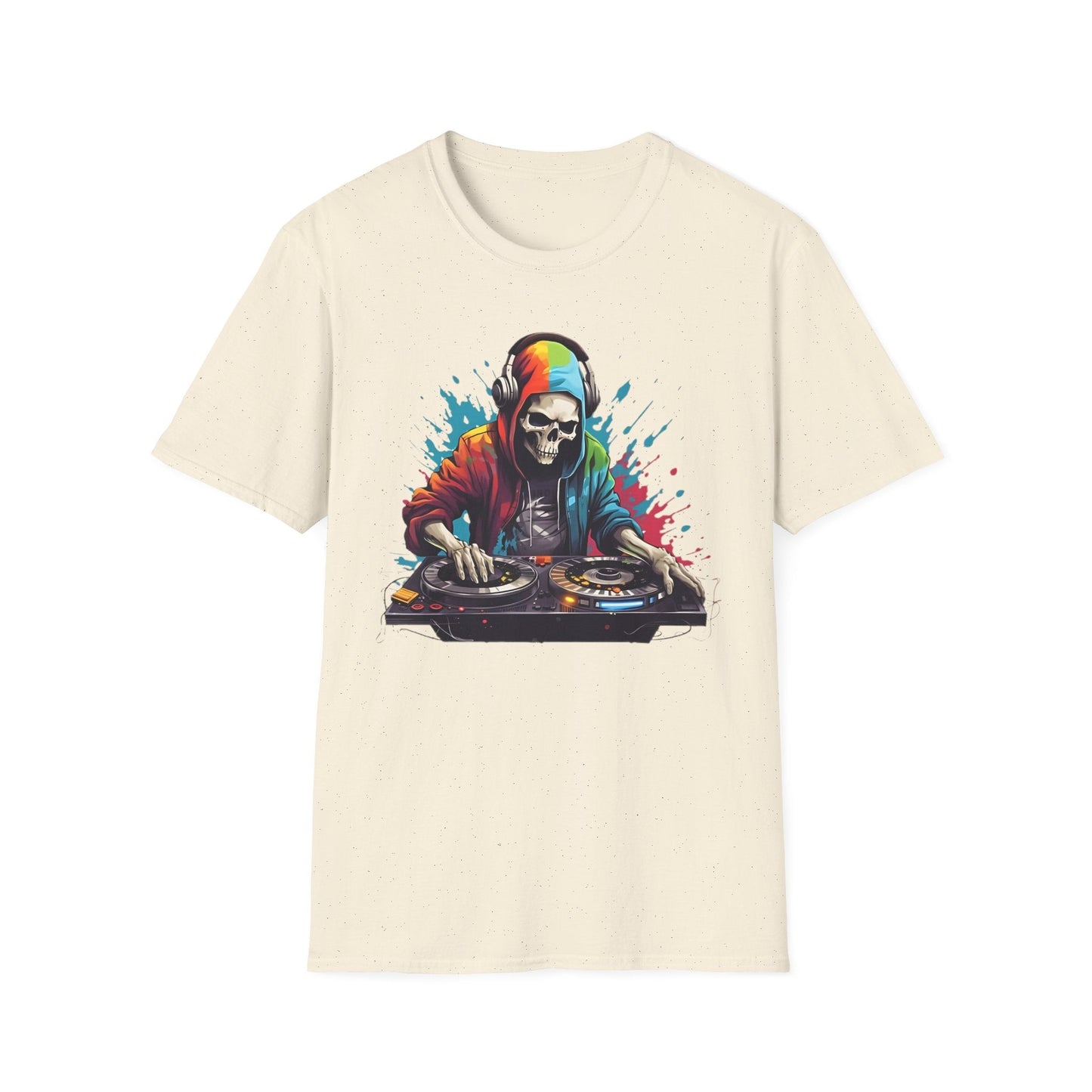 Skull T Shirt Unisex Skeleton Tee 100 Cotton Softstyle Gildan 64000 Graphic Tee Artwork