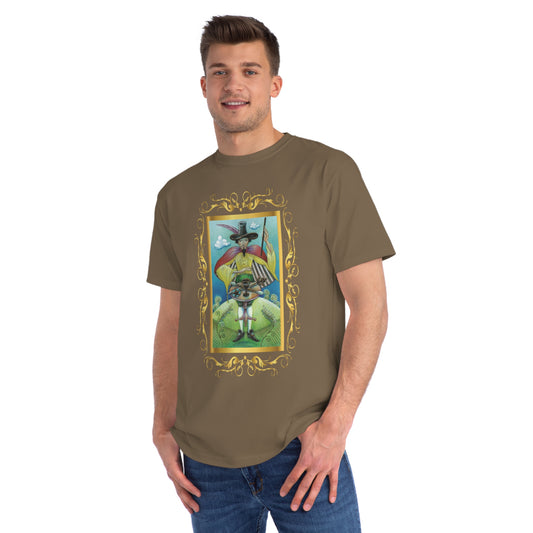 T-Shirt aus Bio-Baumwolle, Unisex, mit Tarotkarten