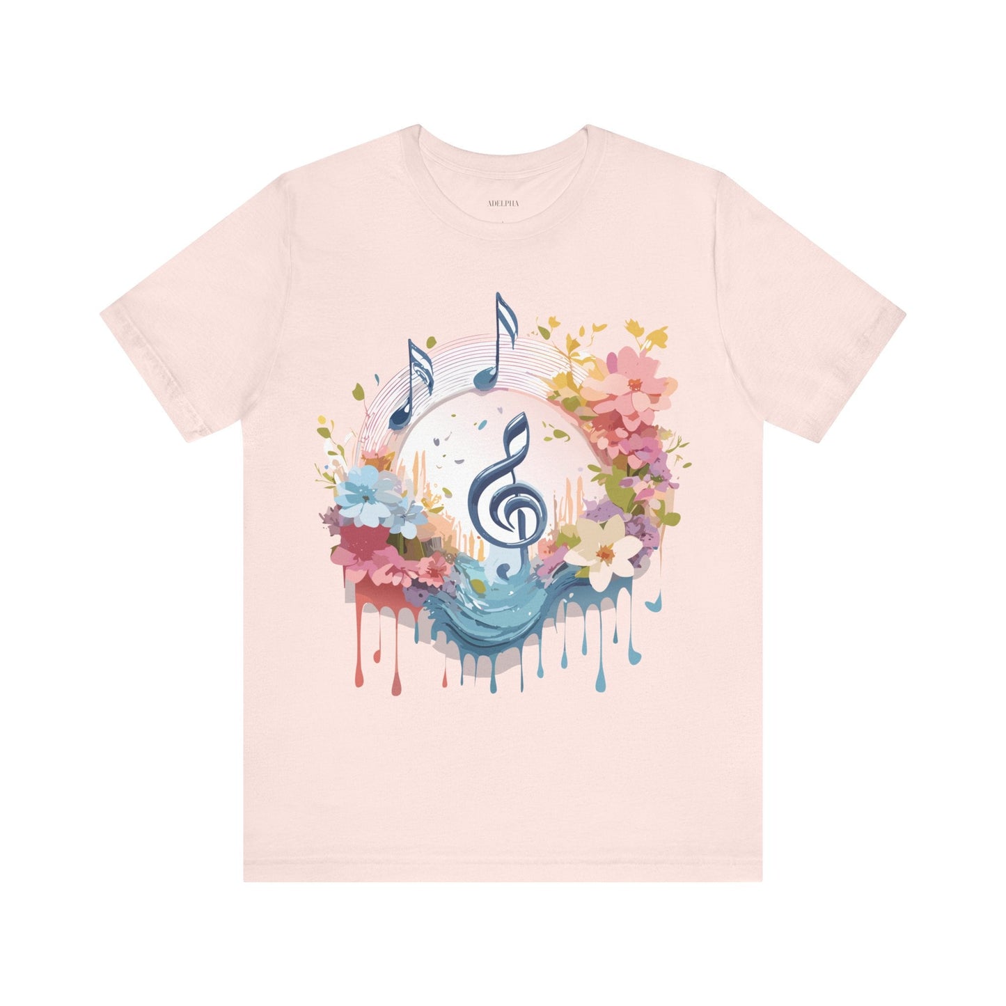 Adelpha Graphic T Shirt Unisex Music T Shirt With Vintage Artwork Premium Jersey Short Sleeve