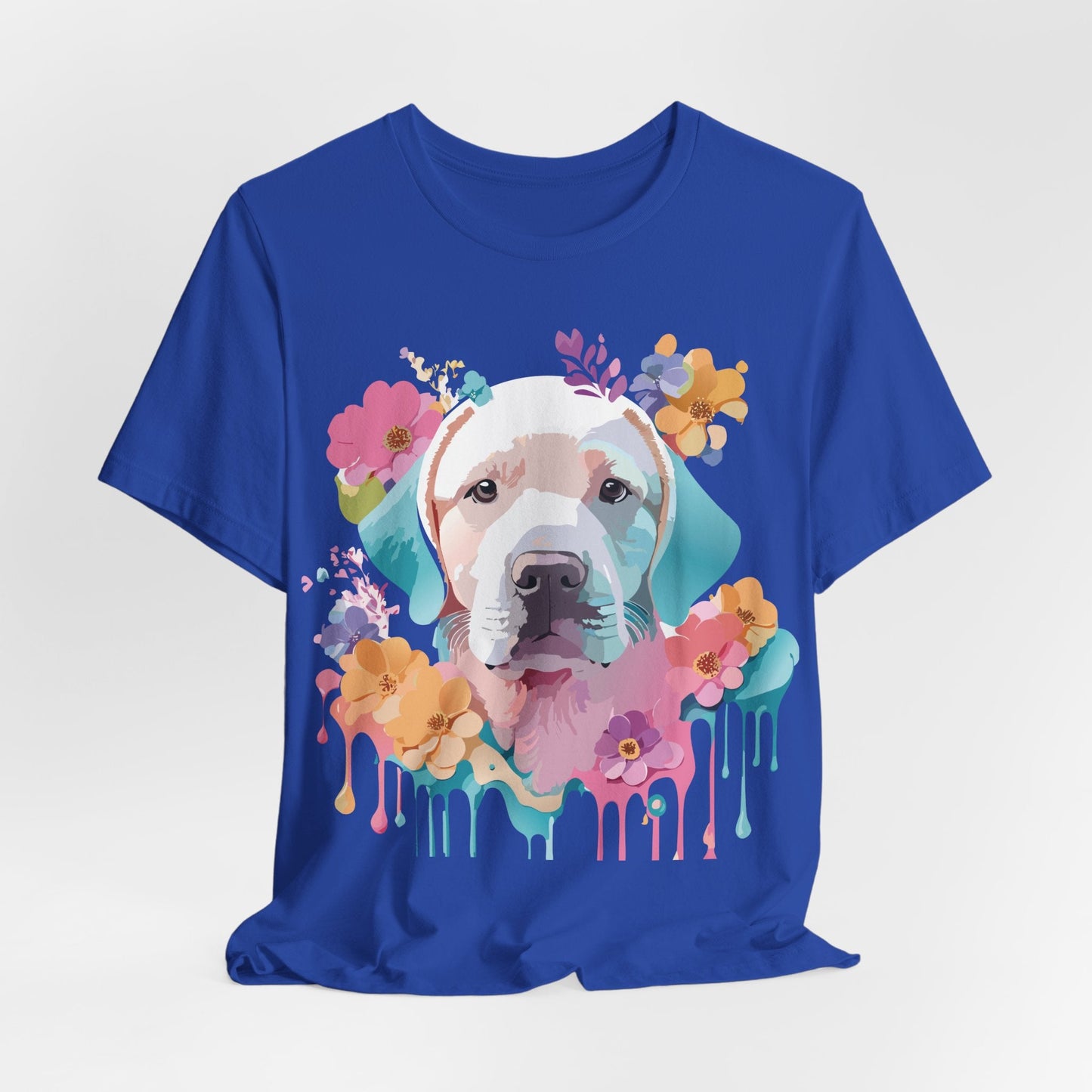 Dog Graphic Tee Unisex Vintage Inspired Art Design Adelpha Short Sleeve Jersey Shirt
