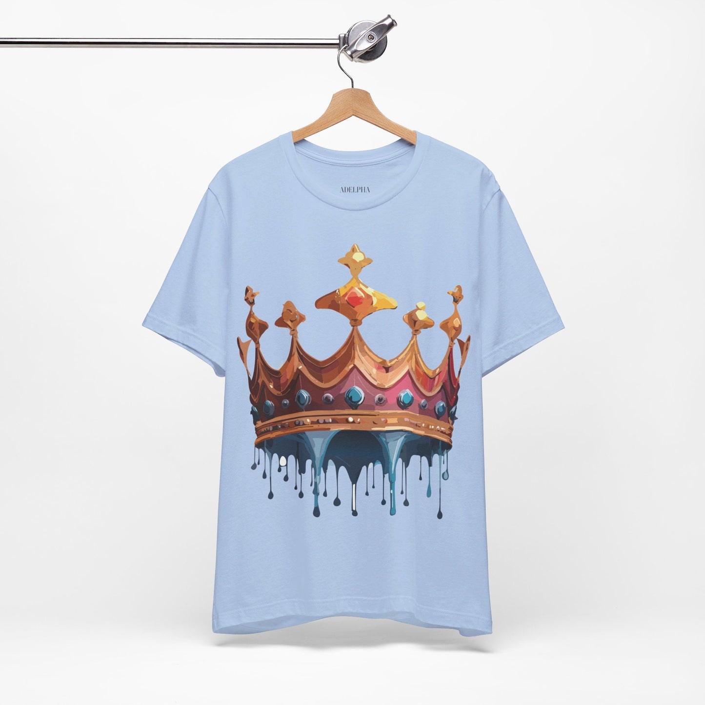 Adelpha Crown Graphic Tee Unisex Short Sleeve Jersey Art Shirt Vintage Inspired