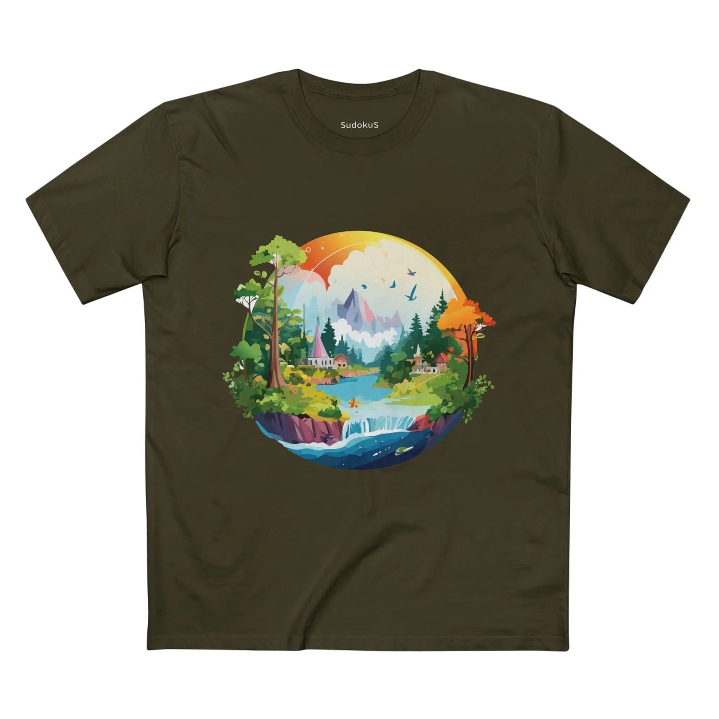 Fantasy Graphic Unisex 100 Cotton Staple Tee 25