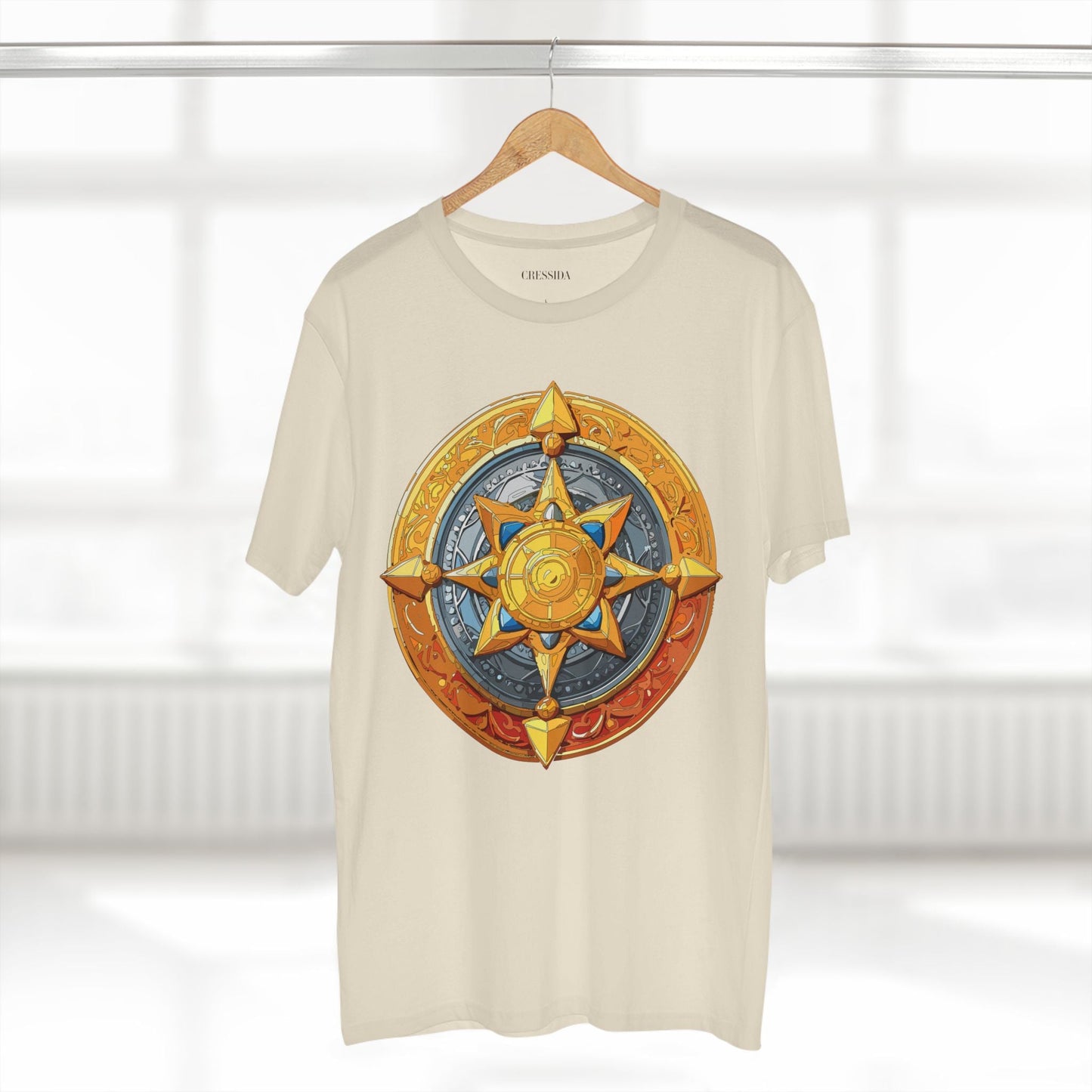 Antique Gold Coin Graphic Design T-Shirt Unisex 100 Cotton With Golden Print Artwork Tee 3