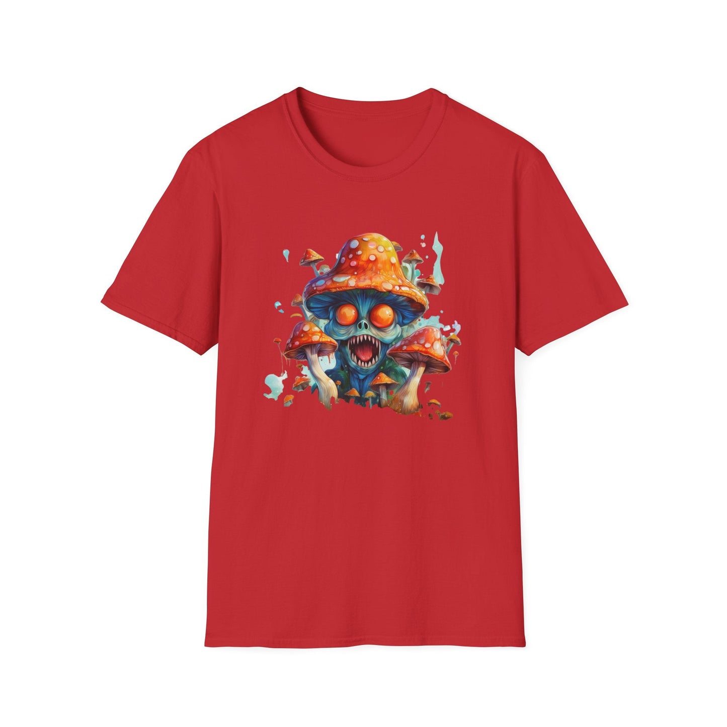 Mashroom Tee Shirt Unisex Softstyle 64000 Graphic Tee Funny Mashroom Design Gift