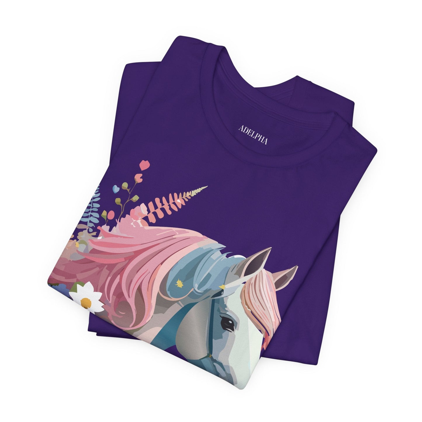 Horse Graphic Unisex 100 Cotton Vintage Animal Art T-Shirt 3