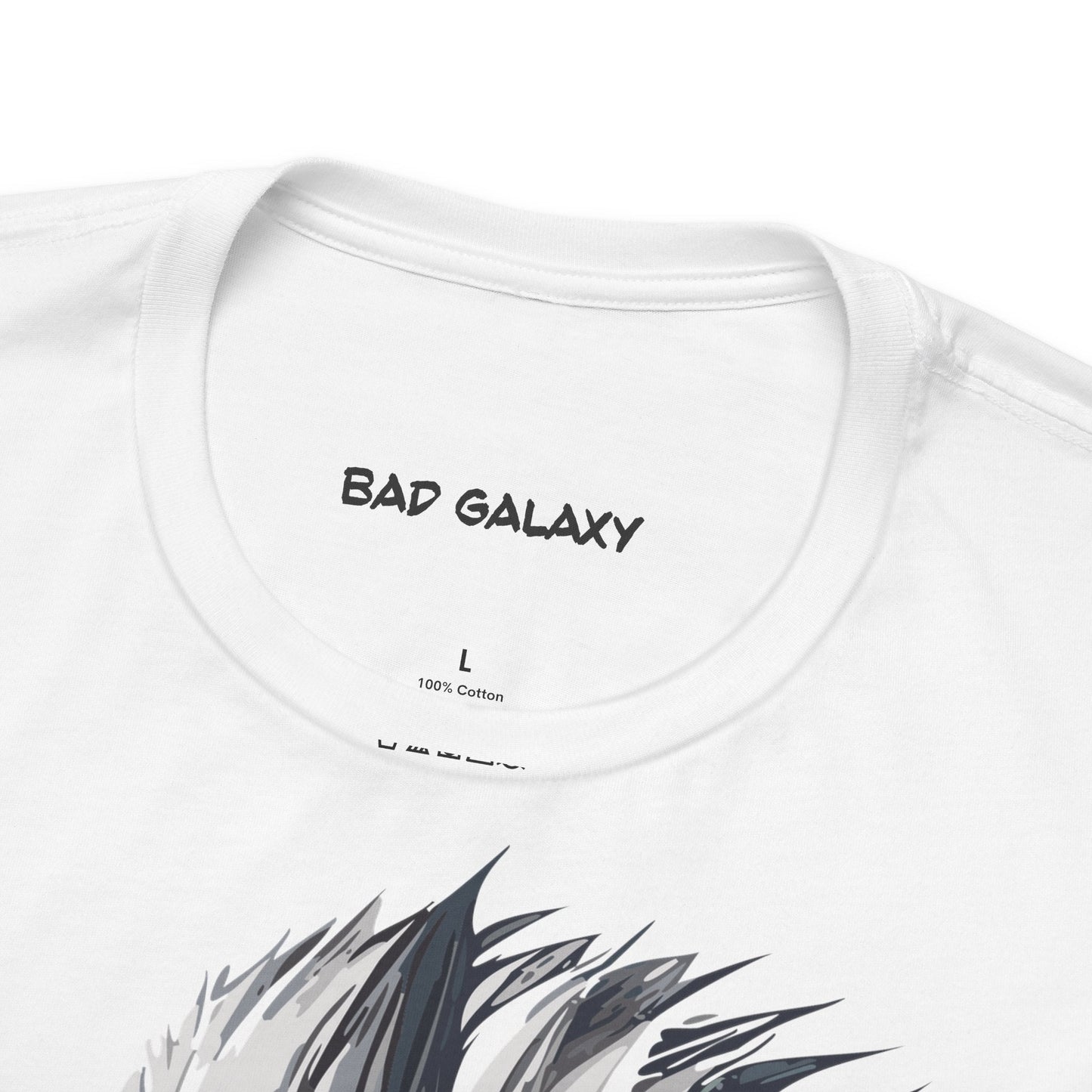 Punk Rock Tee Shirt From Bad Galaxy Made To Order 100 Percent Cotton Eco Friendly Inks USA