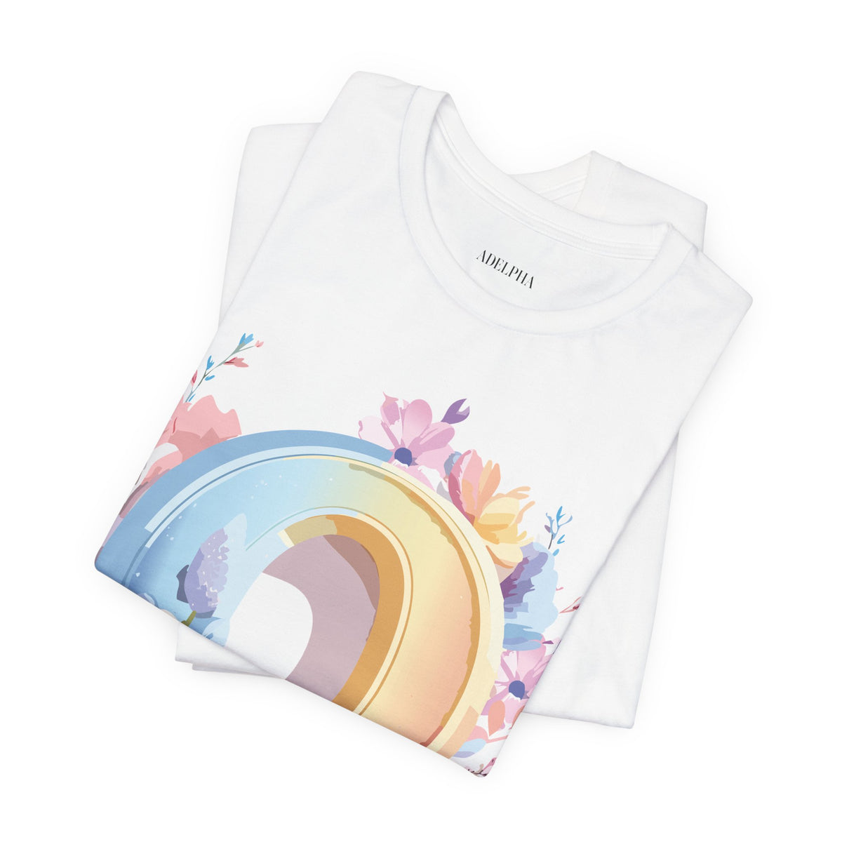 Letter O Graphic Unisex Cotton Bella+Canvas Tee with Art Letter Design