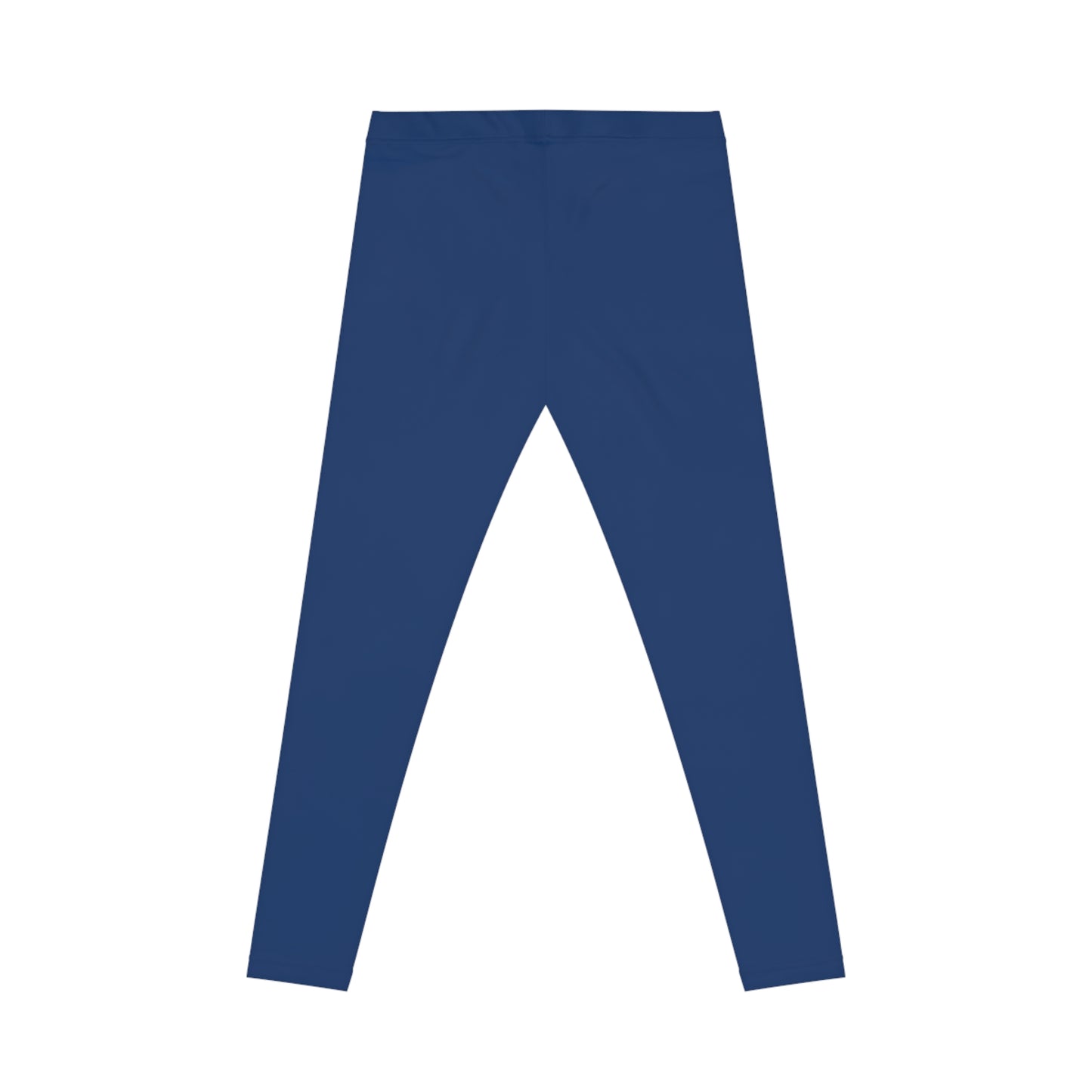 Regal Navy Color Women's Poly-Span Casual Leggings XS-2XL