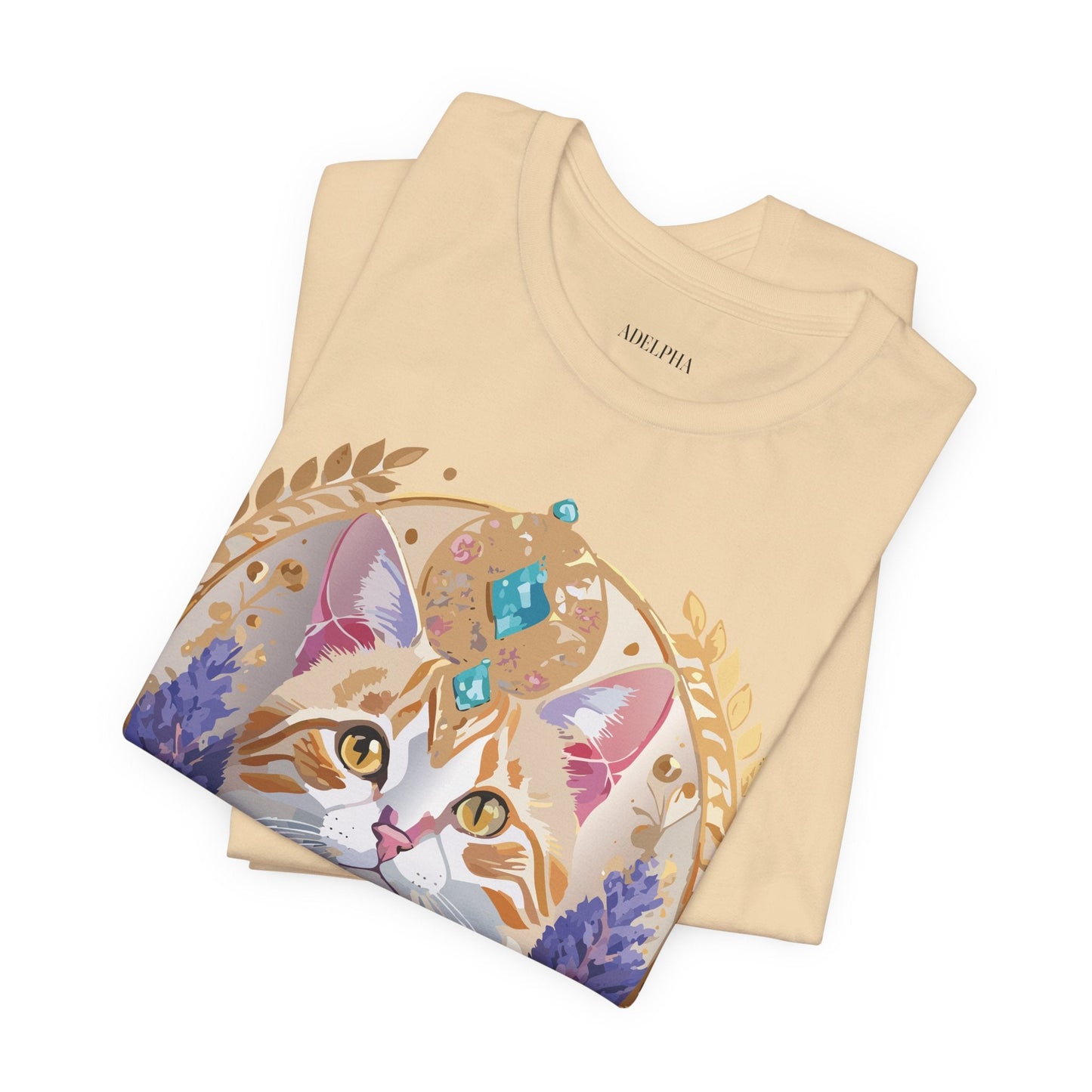 Adelpha Medallion Graphic Tee Unisex Jersey Short Sleeve Vintage Inspired Art Premium Casual Wear