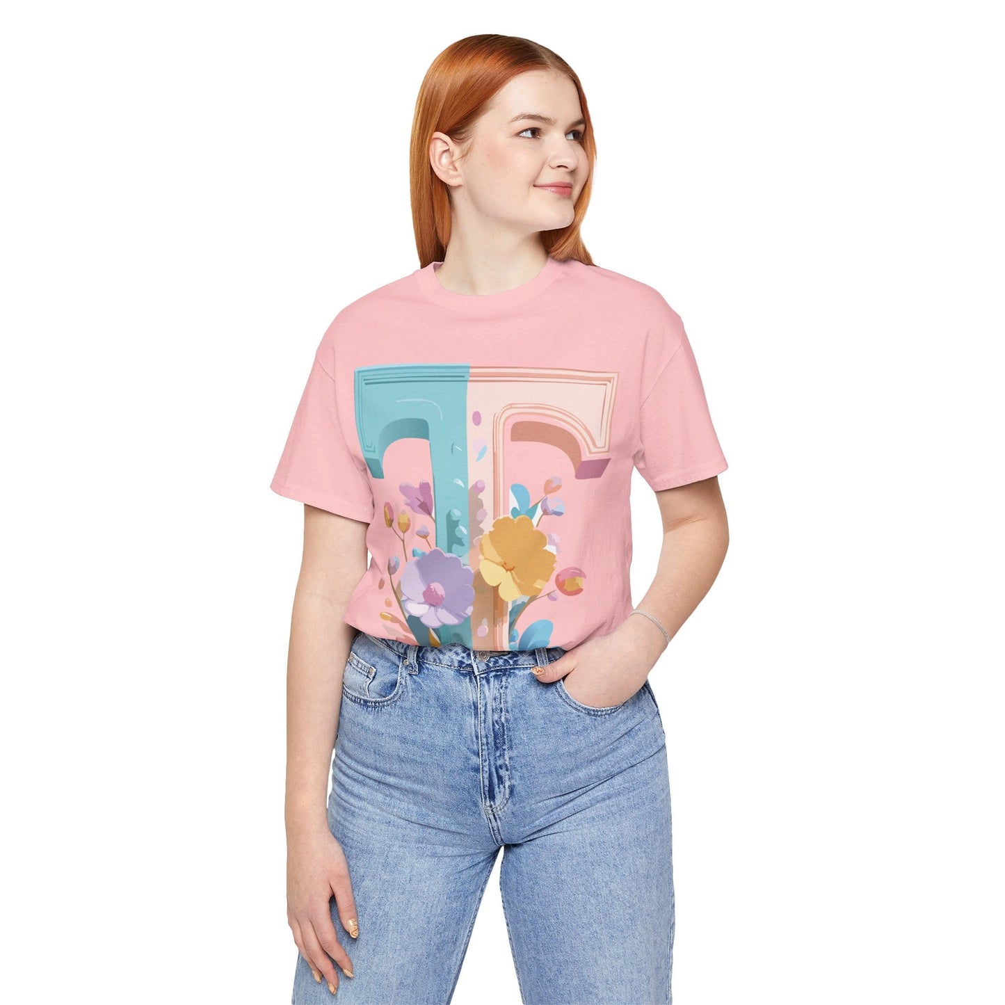 Adelpha Graphic Tee Unisex Short Sleeve Letter Shirt Featuring Vintage Inspired Artwork
