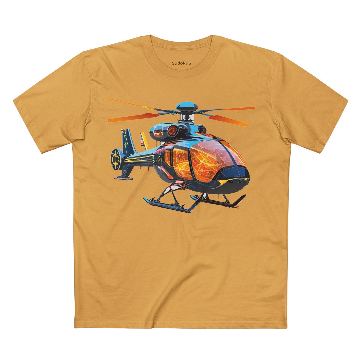 Chopper Graphic Unisex 100 Cotton Staple Tee 5