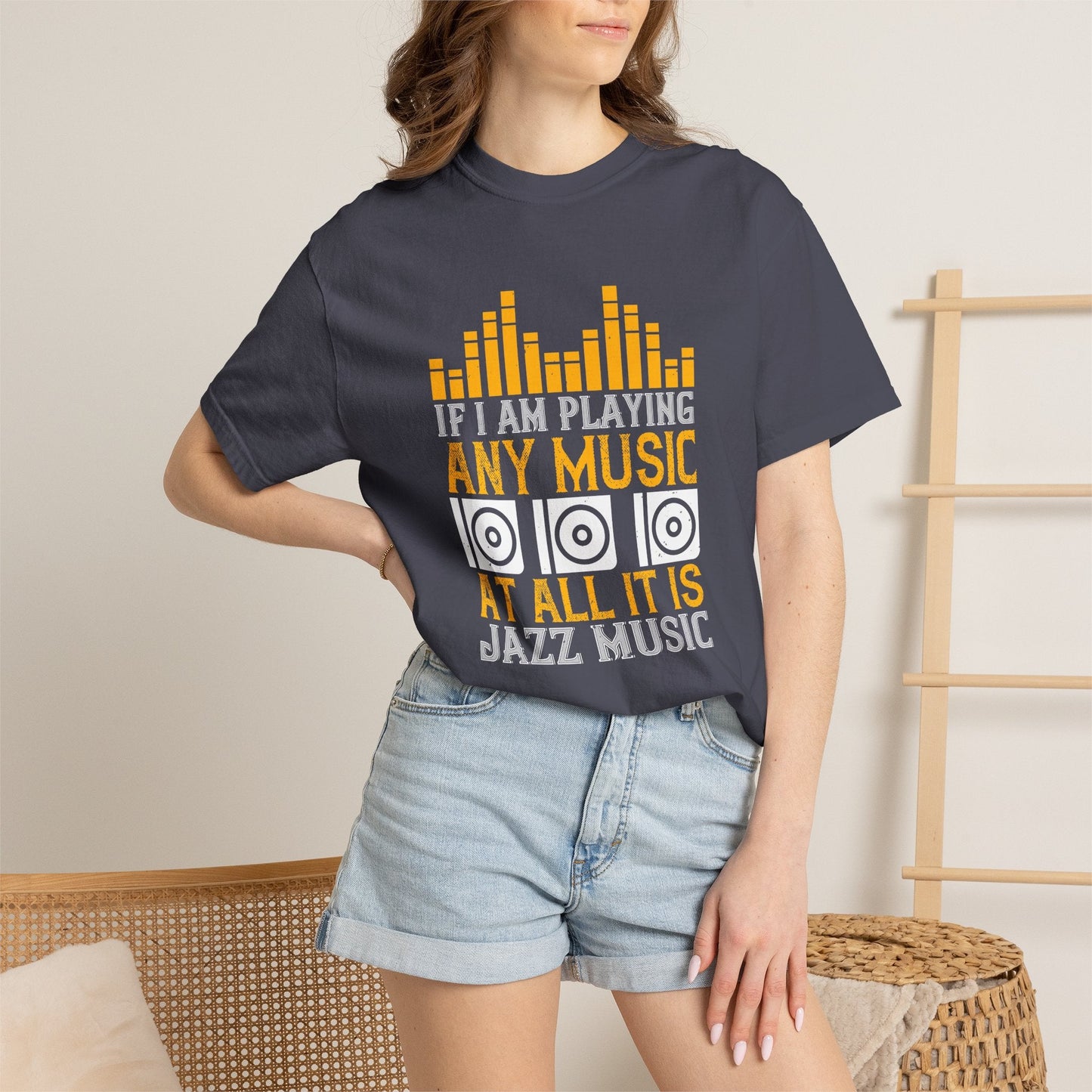 Music Graphic Design Unisex Cotton T-shirt m17