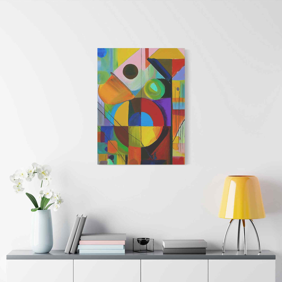 Abstract Painting Print Canvas 20x24,20x30,20x60,24x30,24x32,24x36,30x40,32x48,36x48,40x60 Pine-Wood Inner Frame ABS-1