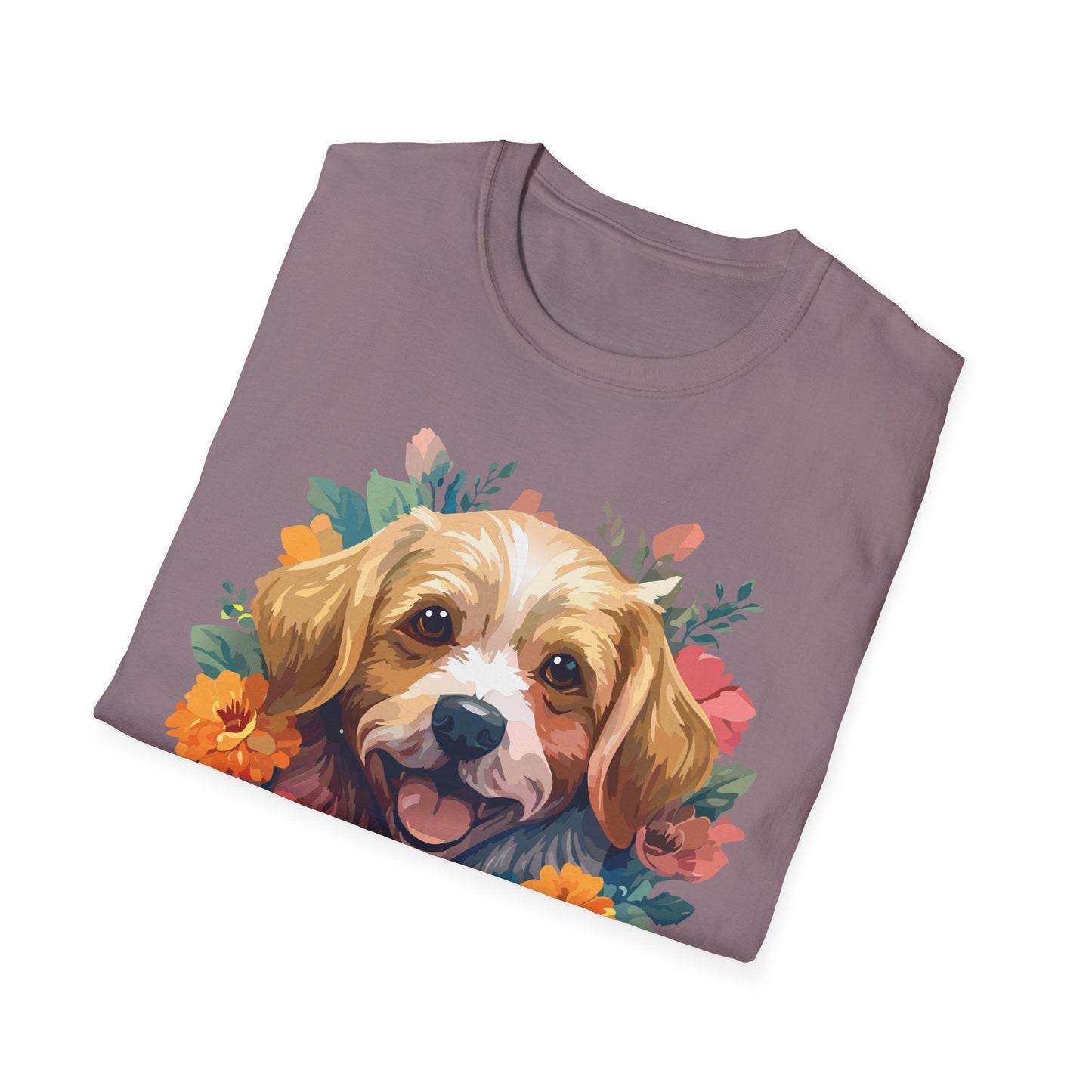 Dog Shirt Unisex Animal Tee Softstyle 64000 Gildan Cotton Tee
