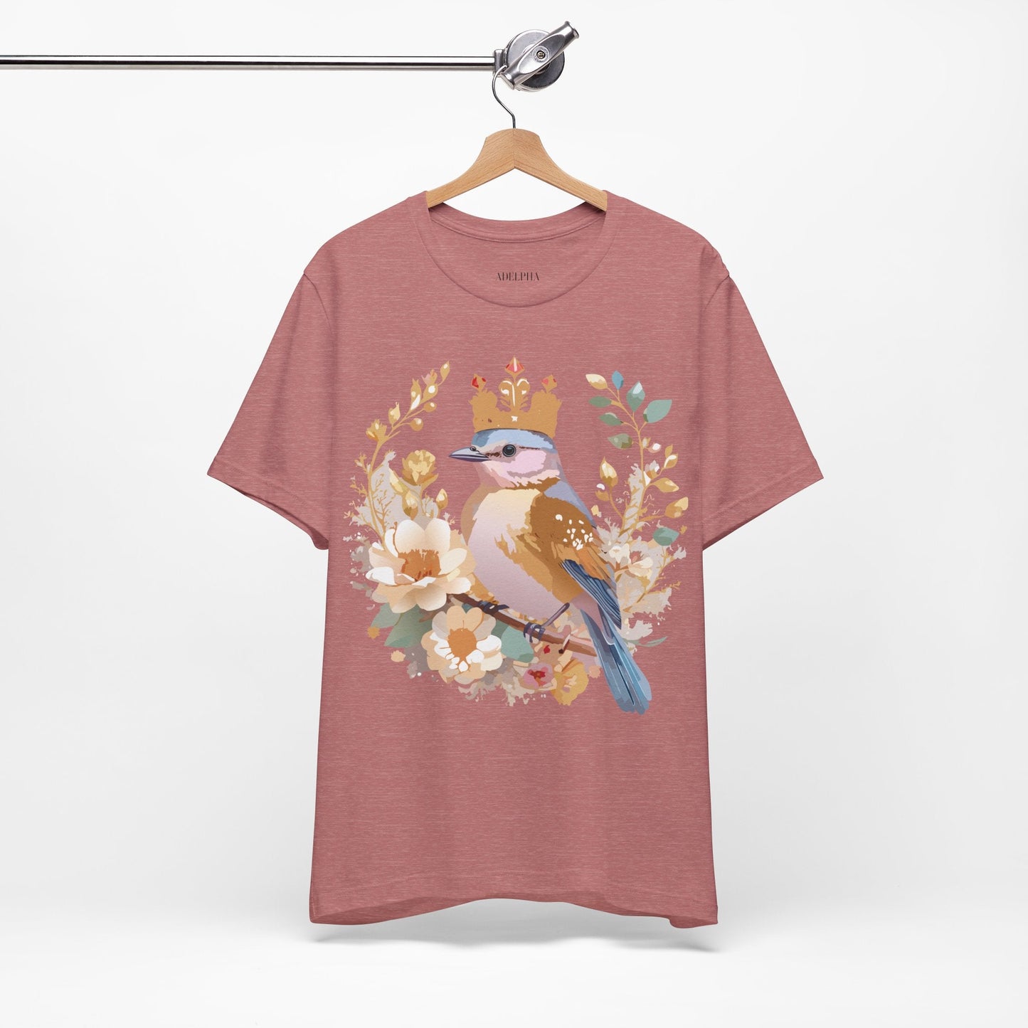 Medallion Graphic Unisex 100 Cotton Vintage Animal Medal Artwork Tee 19