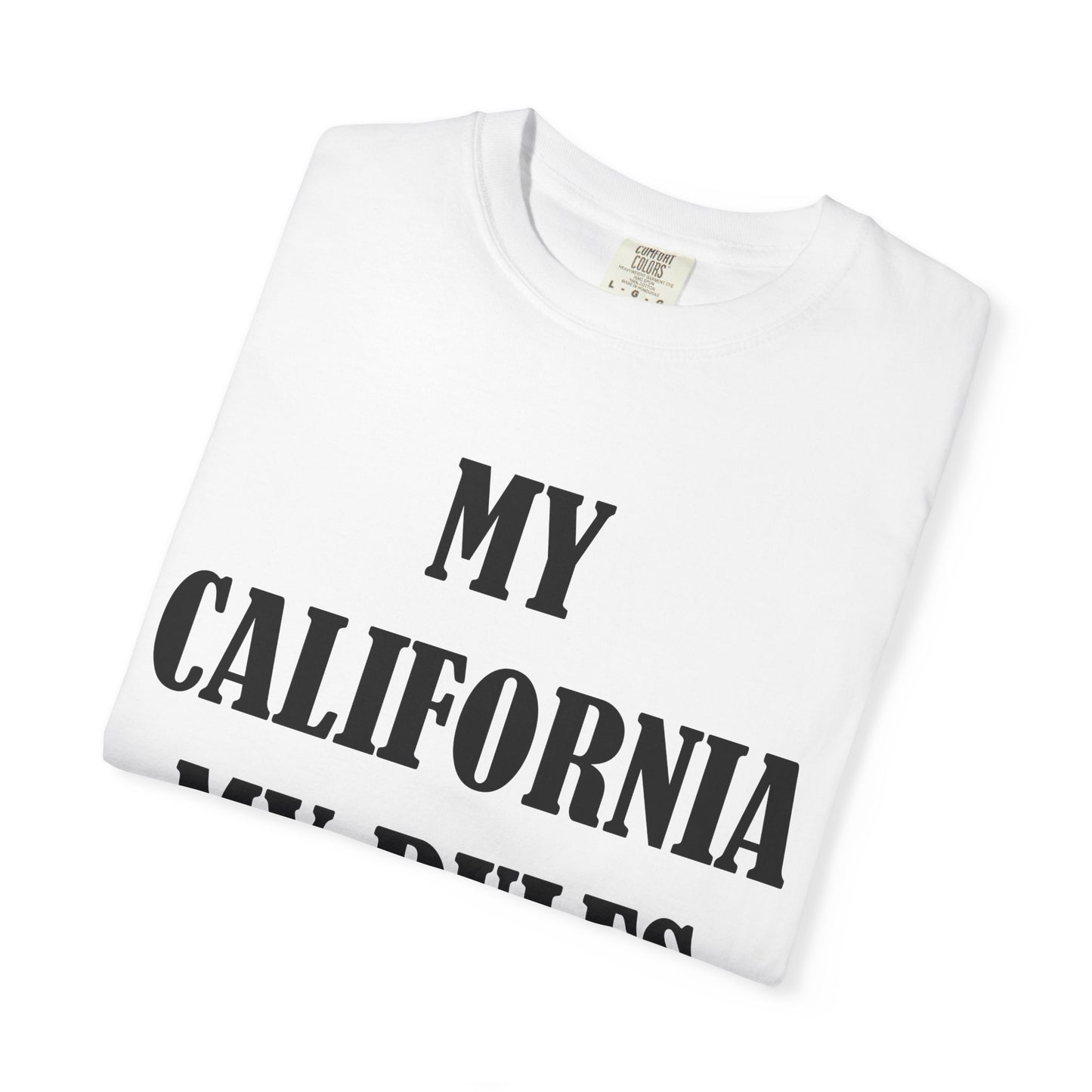 California Graphic Unisex 100 Cotton T-Shirt c8