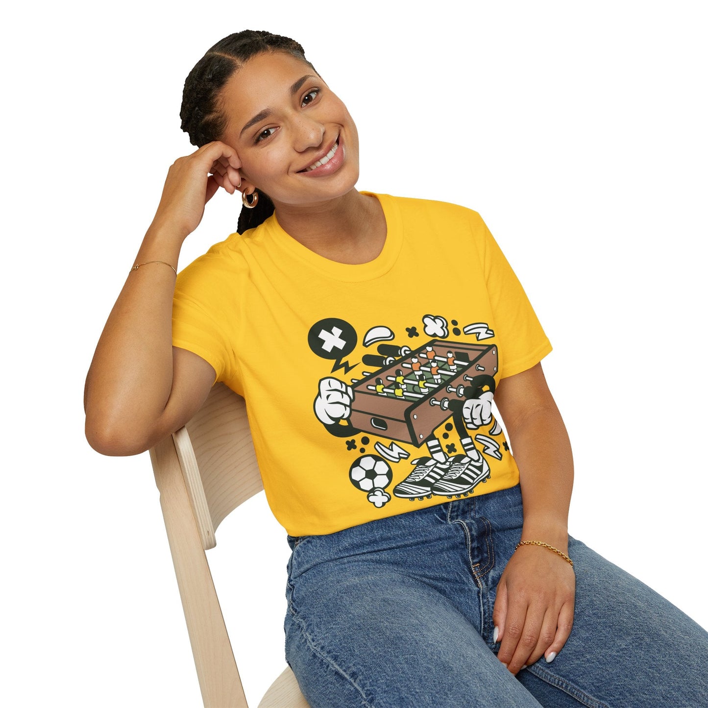 Funny Cartoon T Shirt Animation Tee Unisex Softstyle 64000 Ring Spun Cotton Premium Lightweight