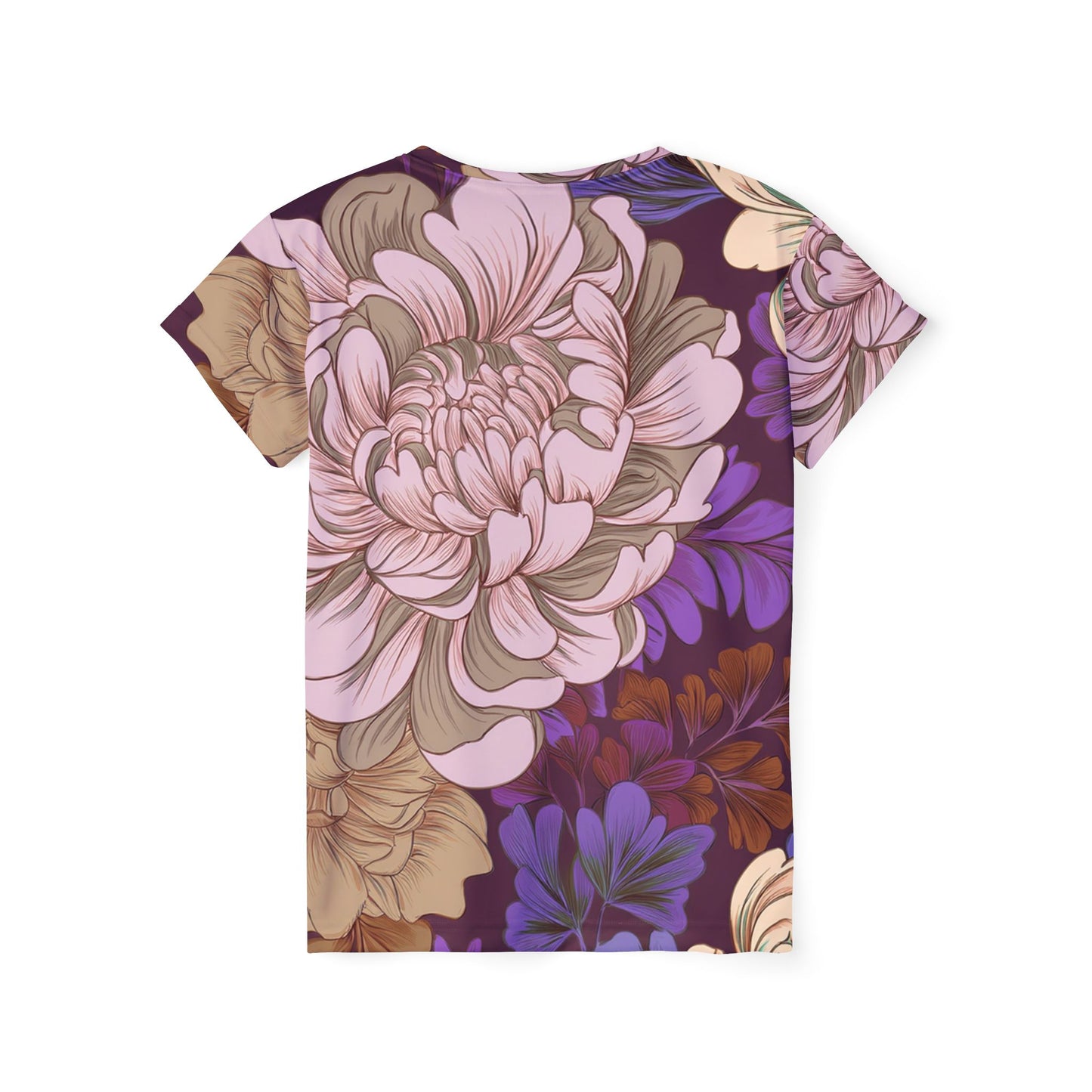 Women Poly Shirt with Floral Print F317