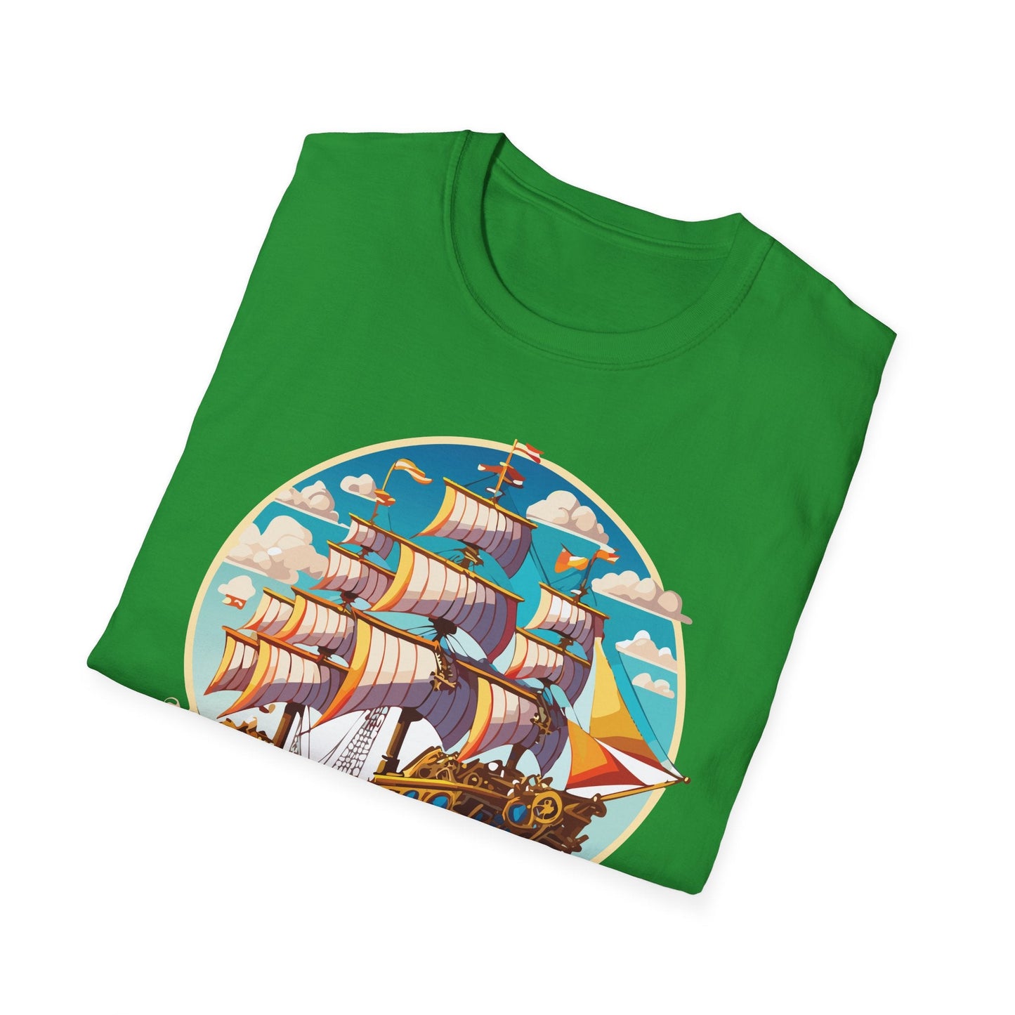 Ship T Shirts Frigate Tee Unisex Vessel Tee Shirt Gildan Softstyle 64000 Cotton Tee Classic