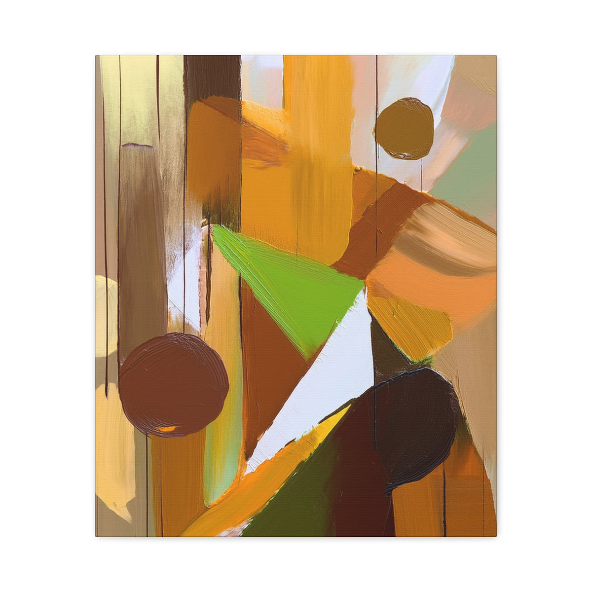 Abstract Geometric Painting Print Canvas 20x24,20x30,24x30 24x32,24x36,30x40 32x48,36x48,40x60 Pine-Wood Inner Frame ABS-57