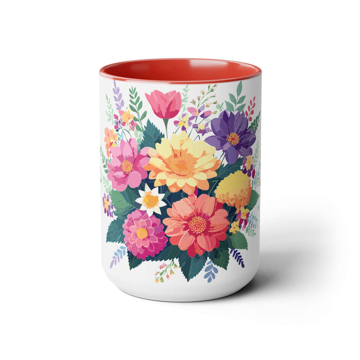 Floral Mug, Floral Cup