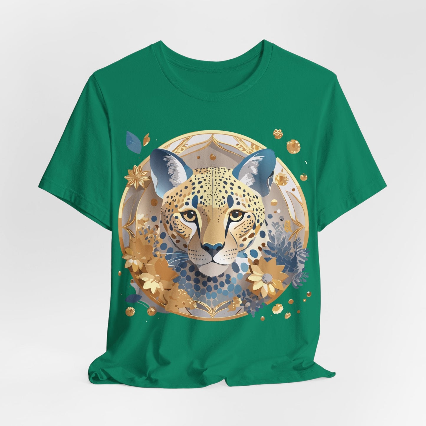 Adelpha Medallion Graphic Tee Unisex Short Sleeve Vintage Inspired Art Design Premium Cotton Jersey
