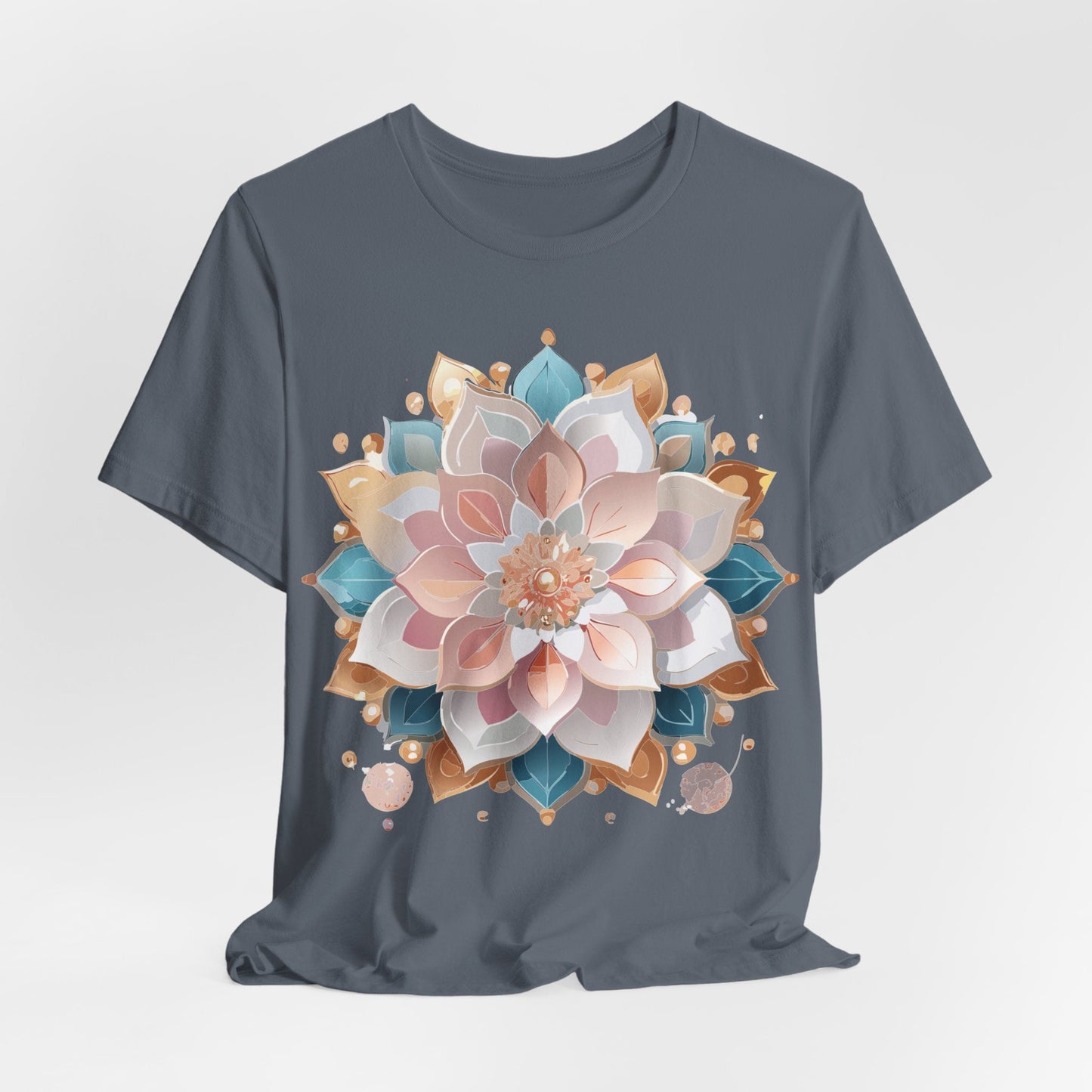 Adelpha Mandala Graphic Tee Unisex Jersey Short Sleeve Vintage Inspired Artwork Edition