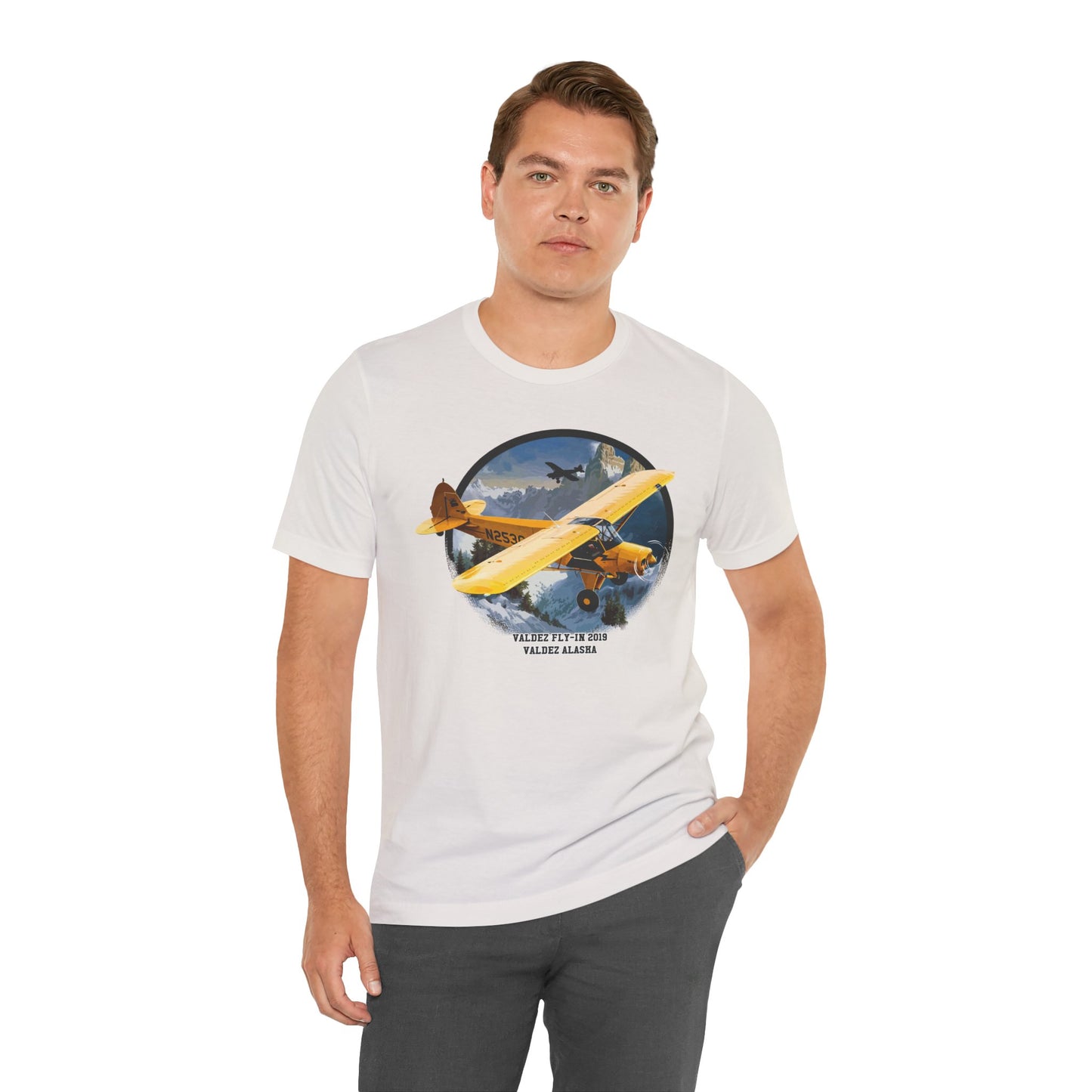 Retro Plane Graphic Design Tee, Plane Shirt, Vintage Tees, Art Design T-Shirt, Graphic Tee, Retro Art Shirts