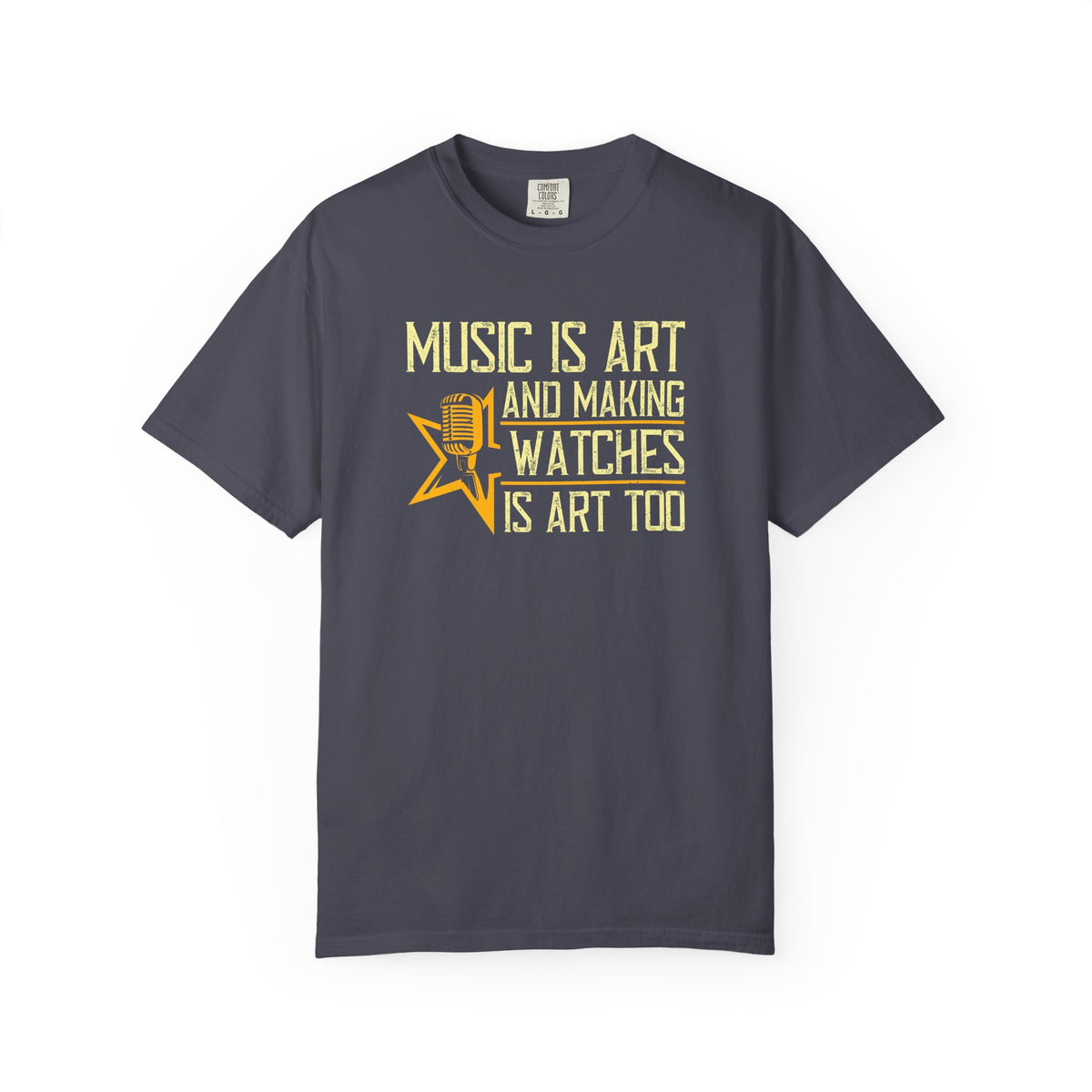 Music Graphic Unisex Heavy Cotton Art Designed T-Shirt m28