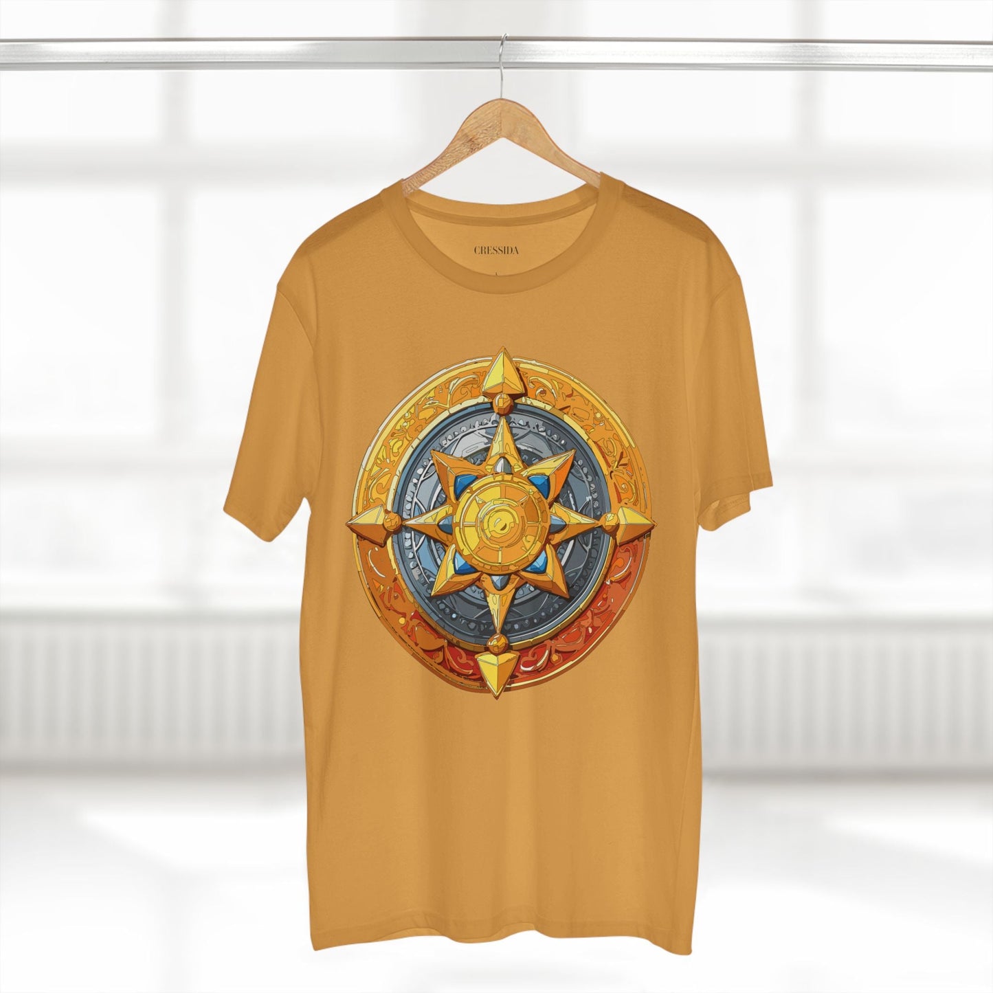 Antique Gold Coin Graphic Design T-Shirt Unisex 100 Cotton With Golden Print Artwork Tee 3