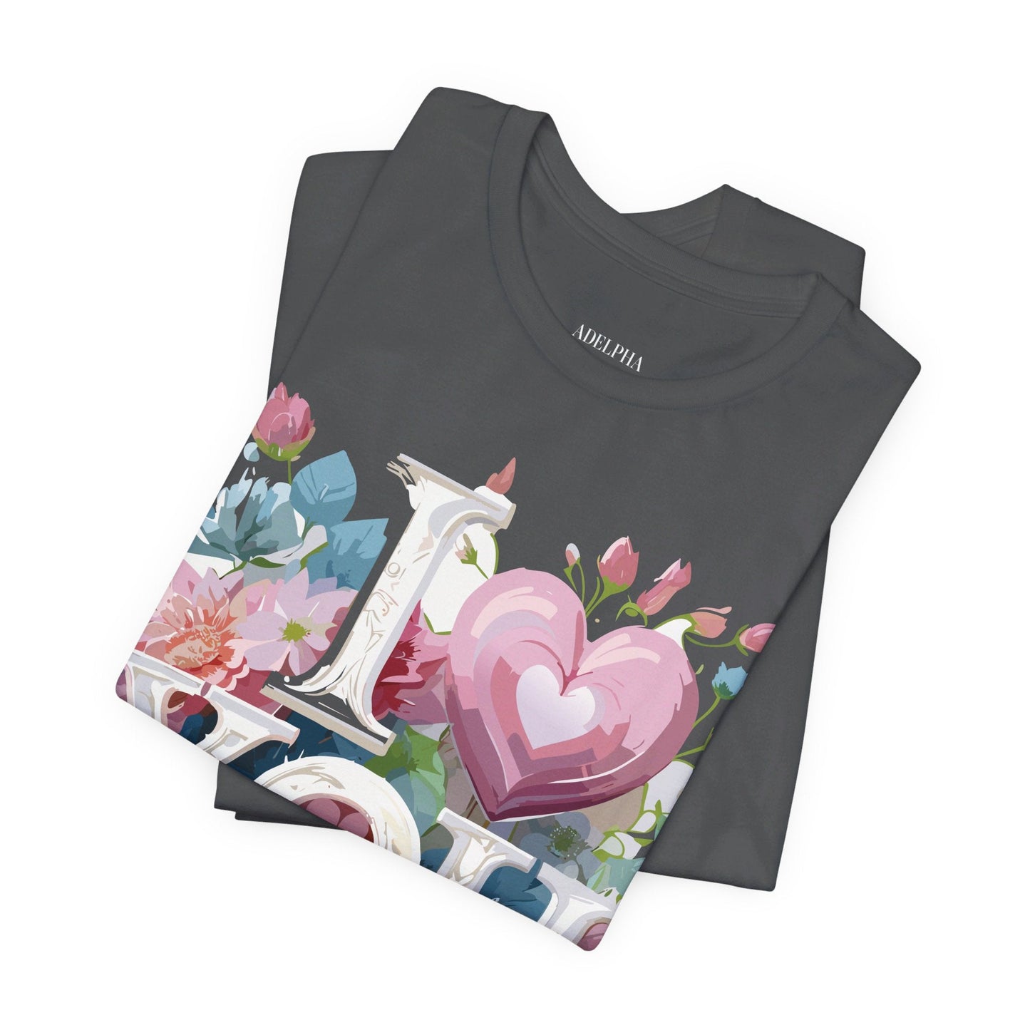 Valentine Graphic Tee Unisex Jersey Short Sleeve Vintage Inspired Art Design Adelpha