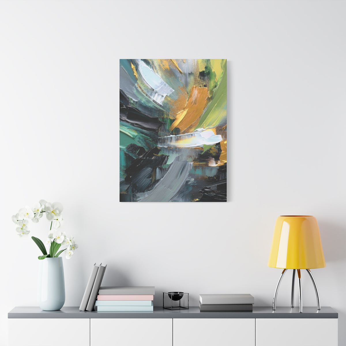 Abstract Oil Painting Print Canvas 20x24,20x30,24x30 24x32,24x36,30x40 32x48,36x48,40x60 Pine-Wood Inner Frame ABS-80