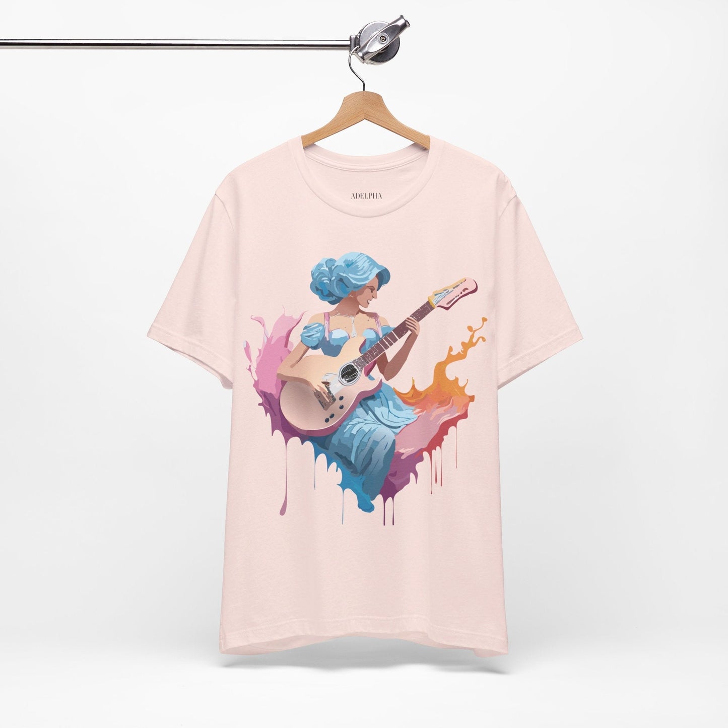 Music T Shirt Graphic Tee Unisex Adelpha Vintage Inspired Artwork Casual Everyday Wear