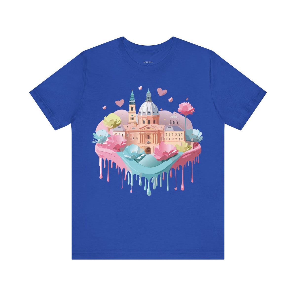 Unisex Cotton Bella+Canvas Tee with Prague