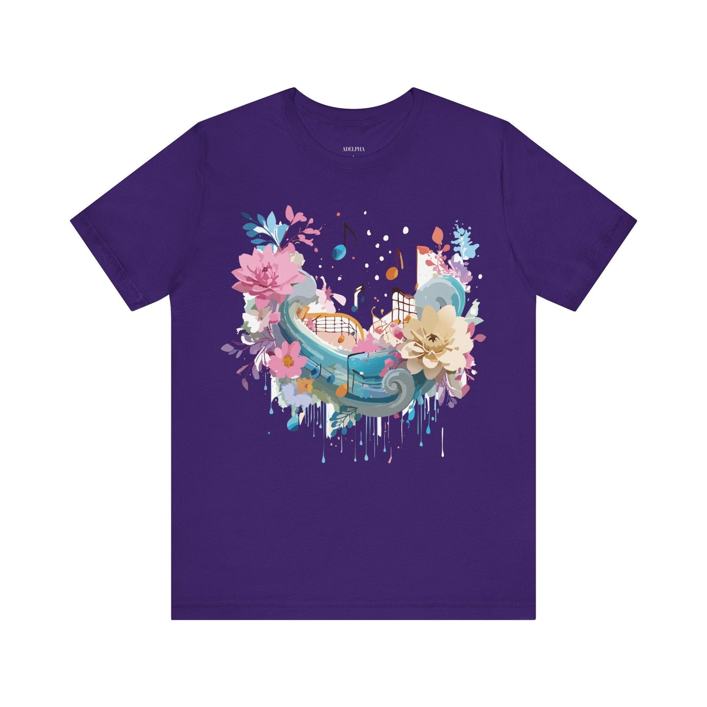 Adelpha Graphic Tee Unisex Jersey Short Sleeve Art Design Vintage Inspired Music T Shirt