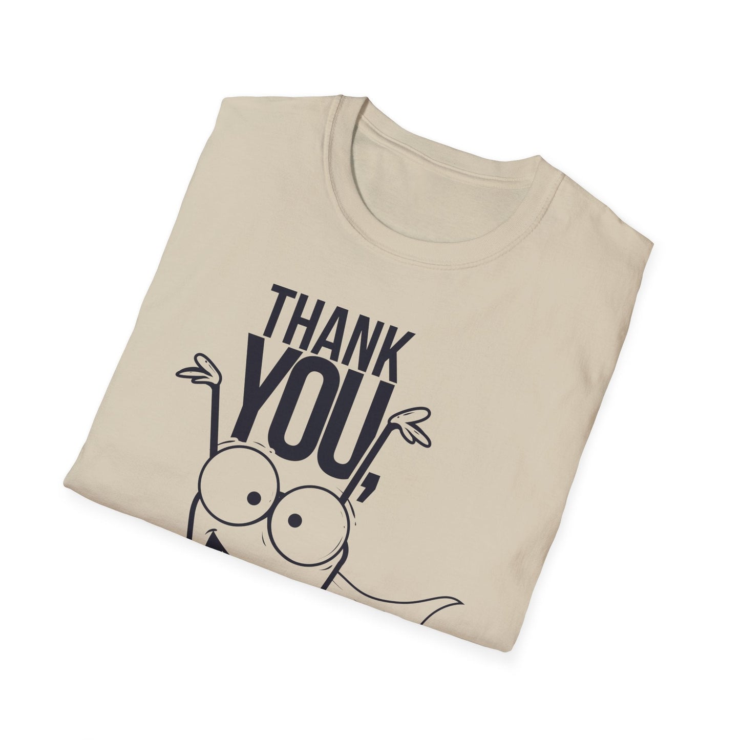 Cartoon T Shirt Animation Funny Tee Unisex Gildan Softstyle 64000 Ring Spun Cotton