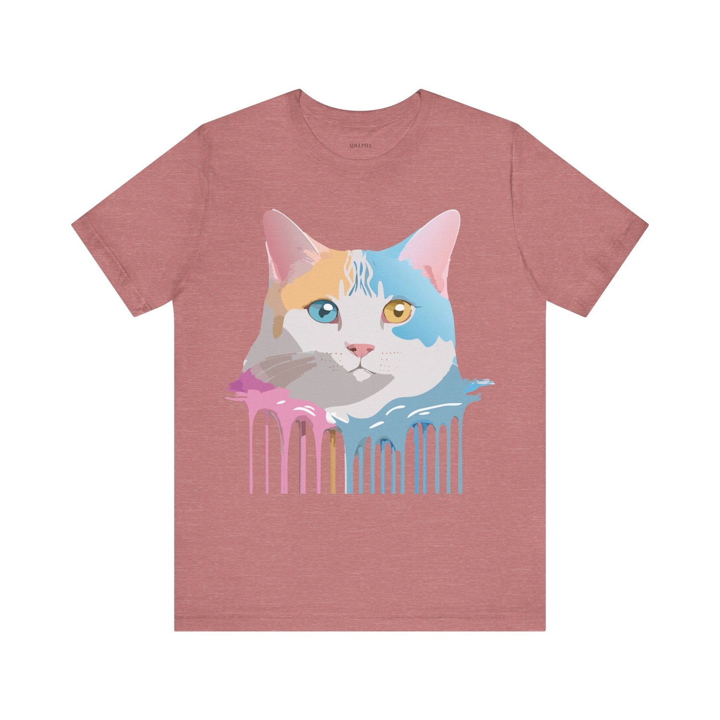 Adelpha Cat Graphic Tee Unisex Jersey Short Sleeve Vintage Inspired