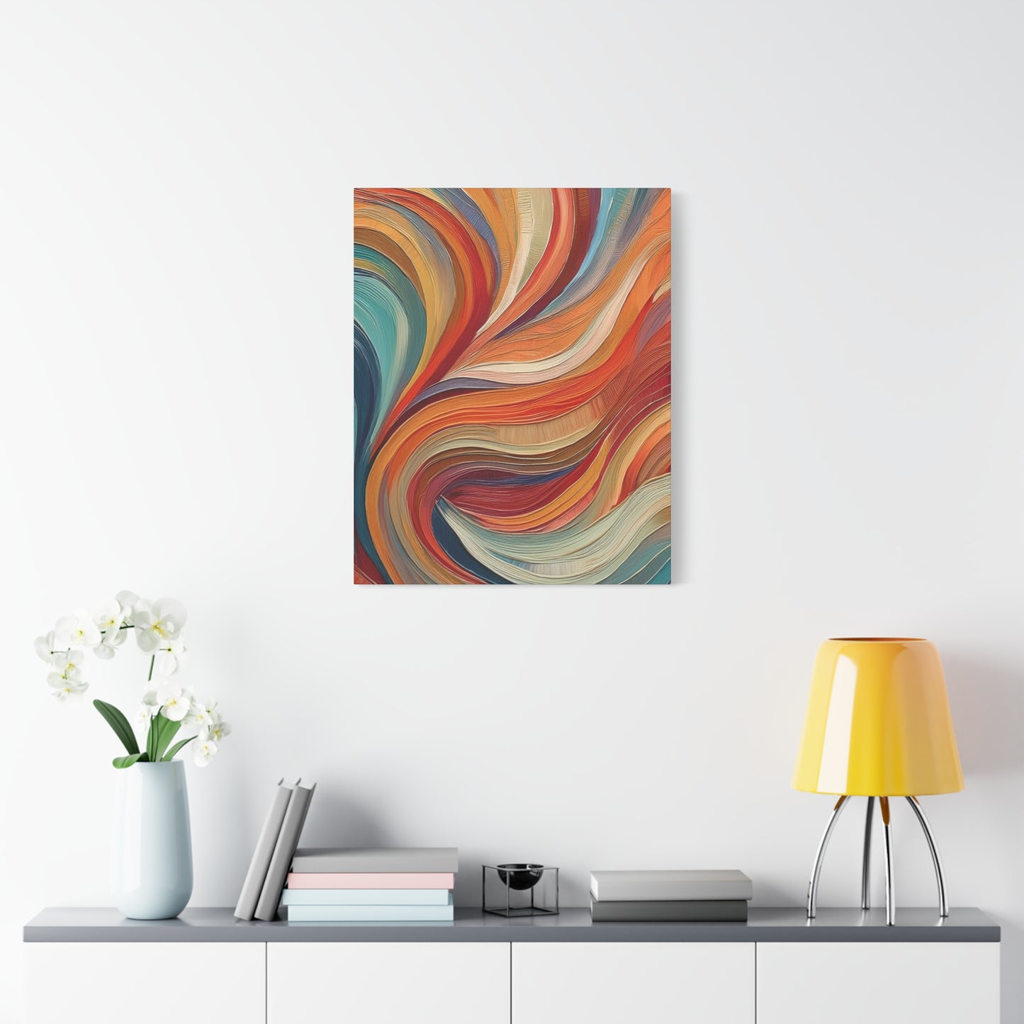 Abstract Oil Painting Print Canvas 20x24,20x30,24x30 24x32,24x36,30x40 32x48,36x48,40x60 Pine-Wood Inner Frame ABS-99